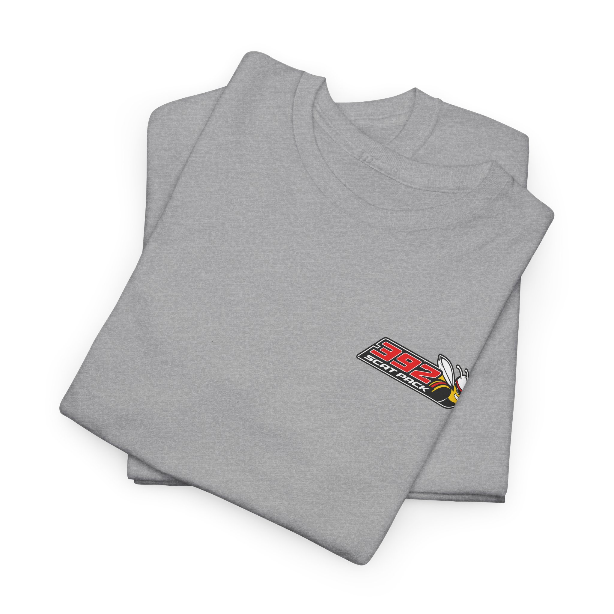 392 Scat Pack IndiGO Blue Muscle Car T-Shirt | Street Drag Racing Show Tee - Image 7
