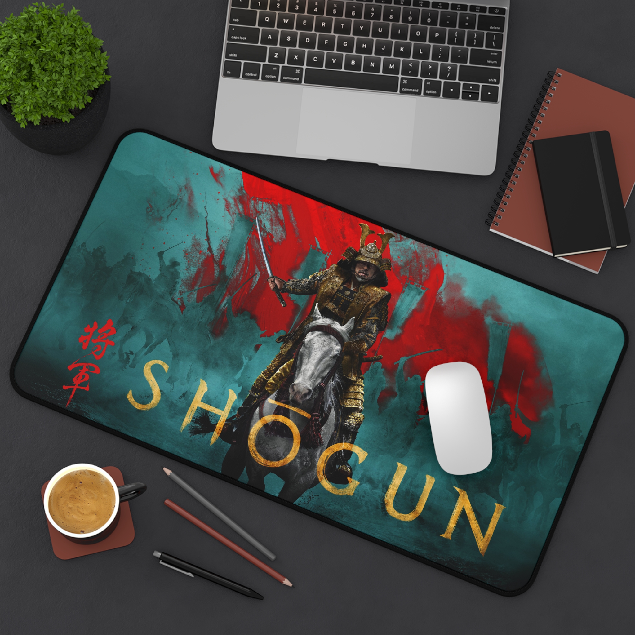 Shogun TV Series | Japanese Samurai Fan Art | Premium Stitched Edges Desk Mat