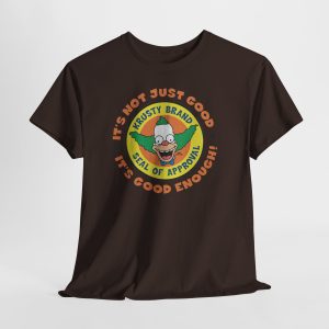 Krusty Seal of Approval Simpsons Fan TV Show Graphic T-Shirt Tee S-5XL Gift