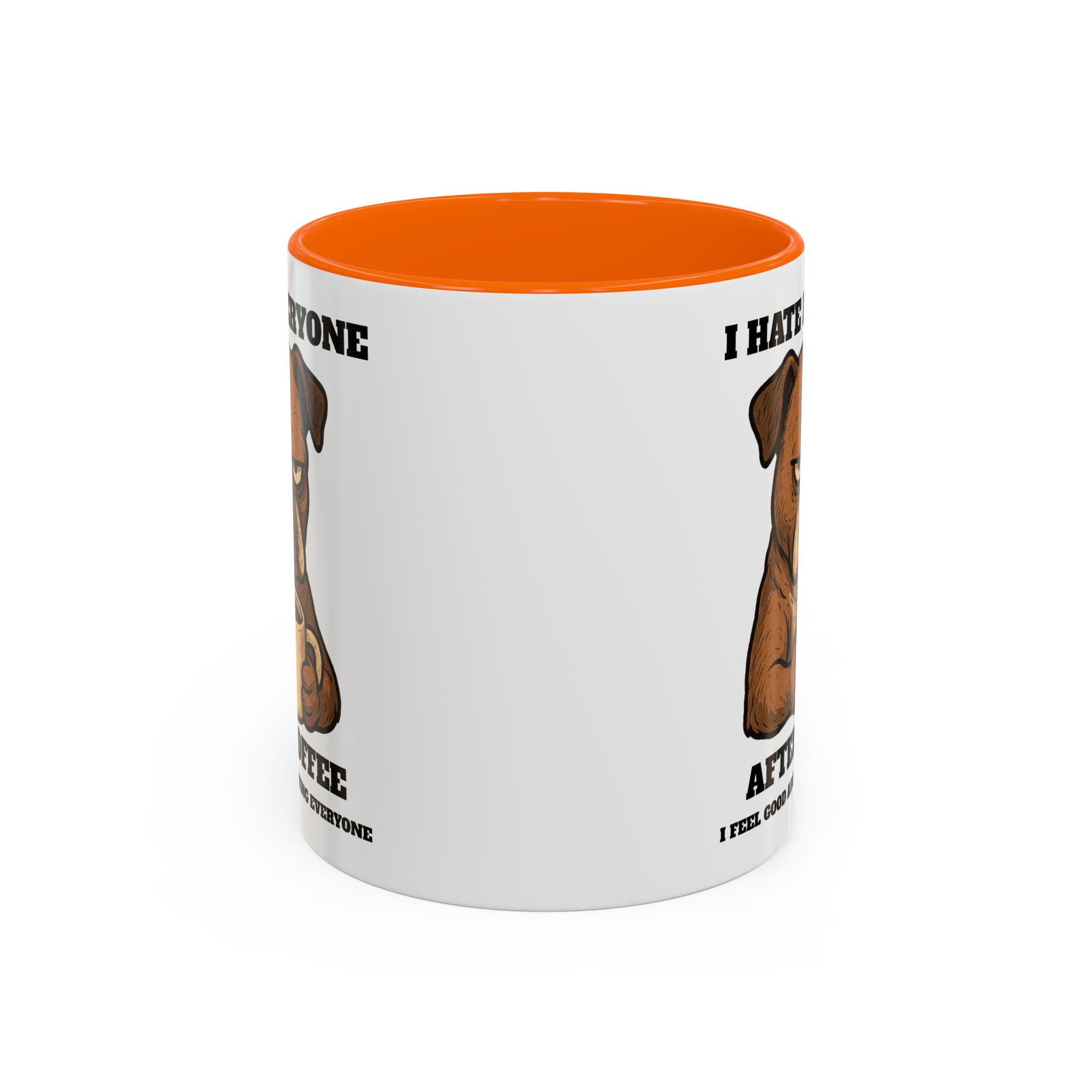 Grumpy Bull Dog – Animal and Coffee Lovers Funny “I Hate - view 51
