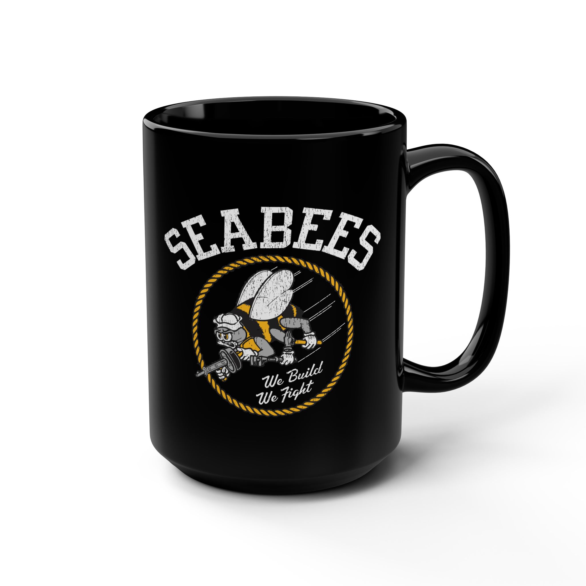 Seabee’s US Navy History Buff Mug 15oz - view 6