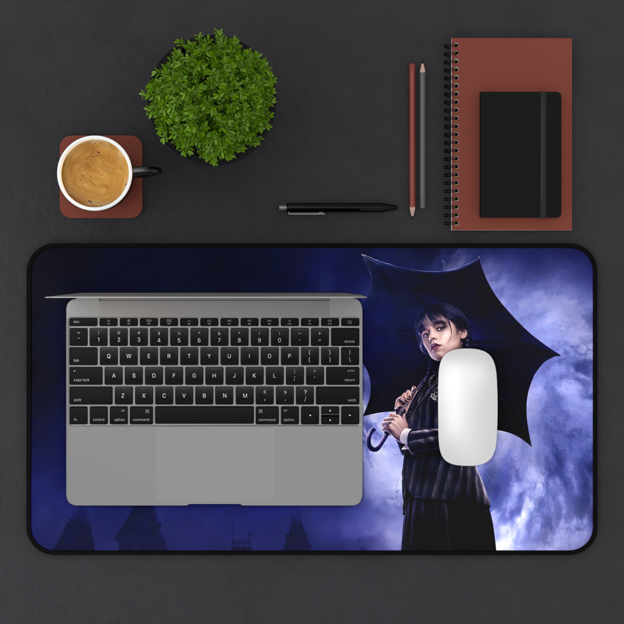 Wednesday Addams Jenna Ortega Desk Mat - Gaming Mouse Pad - view 8