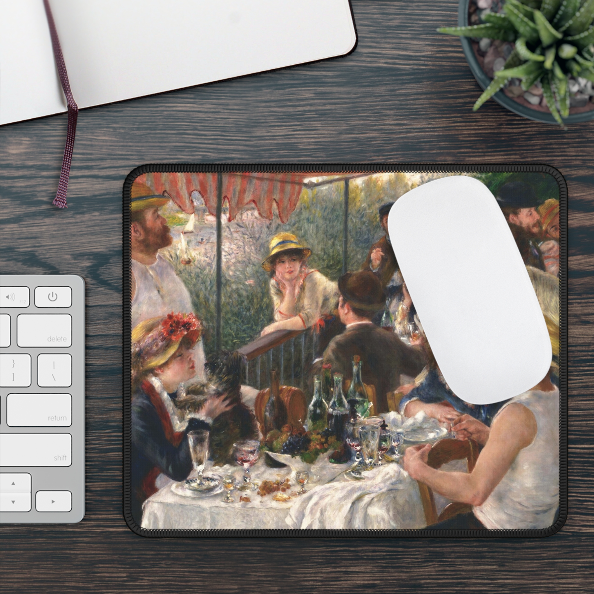 Renoir Painting Mouse Pad - Impressionist Art - view 3