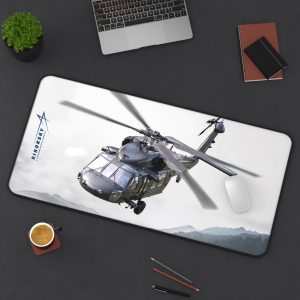 SIKORSKY UH-60 – BLACK HAWK helicopter – 3 Sizes High Quality Desk Mouse Pad
