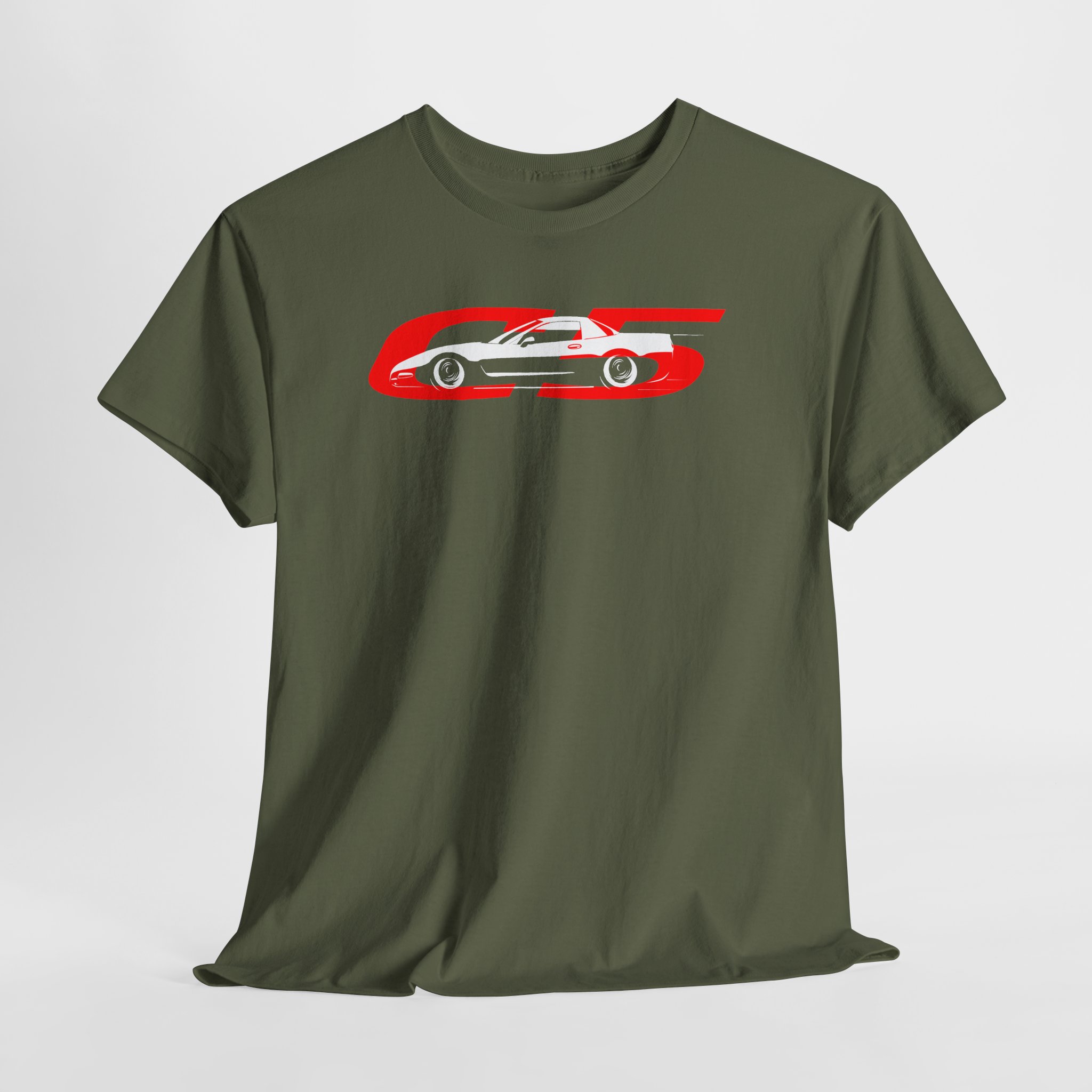 C5 Corvette Hardtop/Z06 - Sports American Muscle Car T-Shirt | S-5XL | 9 Colors - Image 14