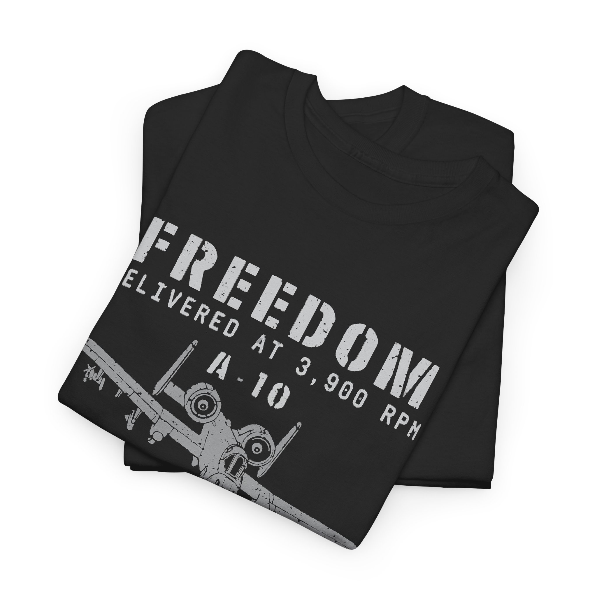 A10 Warthog - USA Military Aircraft Aviation Patriotic T-Shirt S-5XL | 3 Colors - Image 3