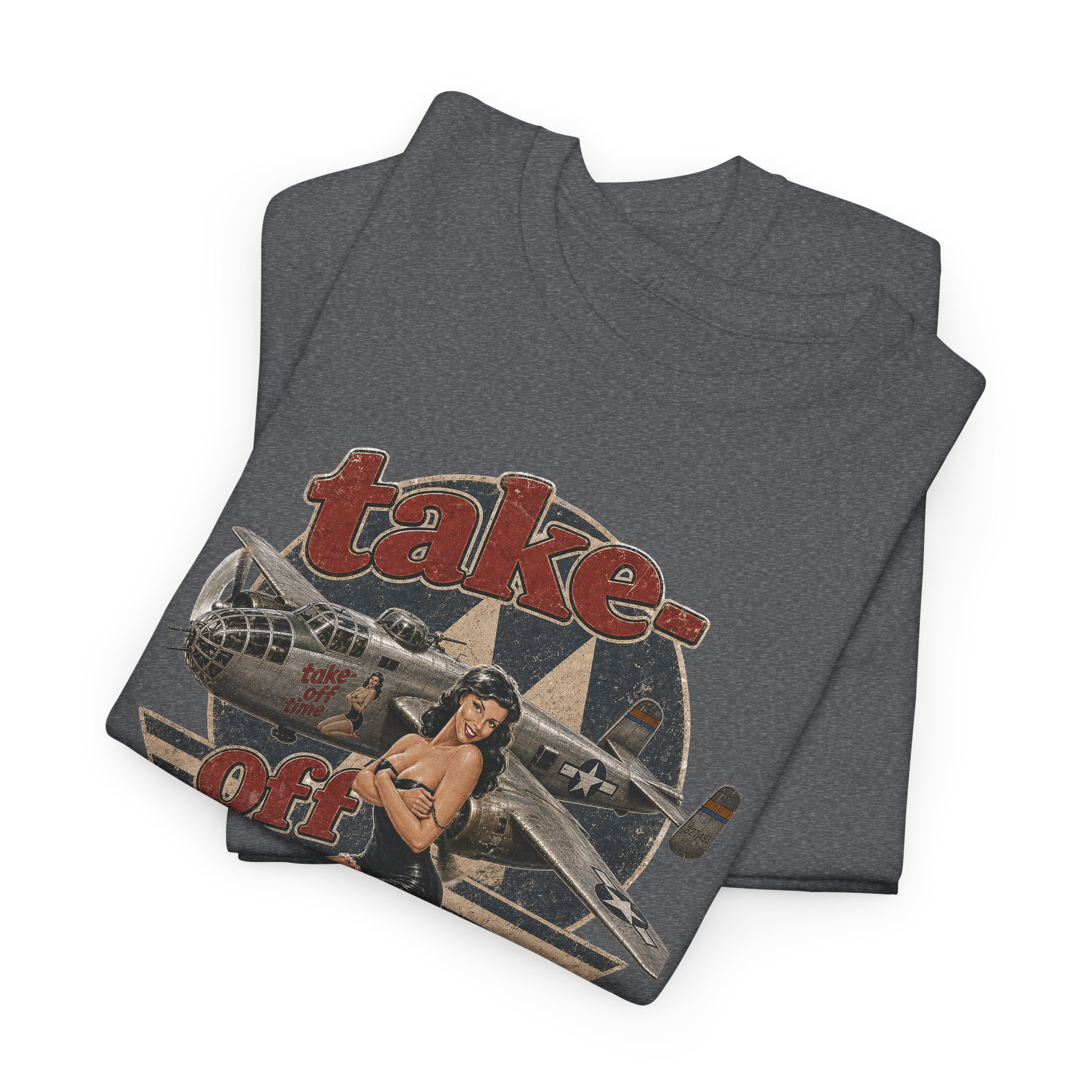 B-25 Take-Off-Time WWII Art History Military Aviation - view 9