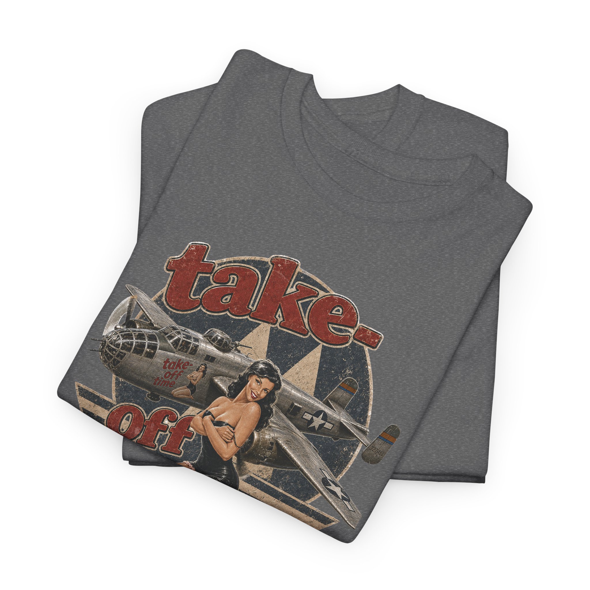 B-25 Take-Off-Time WWII Art History Military Aviation - view 18