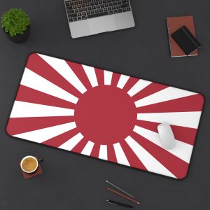 Flag of Japan Navy WWII – Premium Desk Mat Gaming Mouse Pad – Multiple Sizes