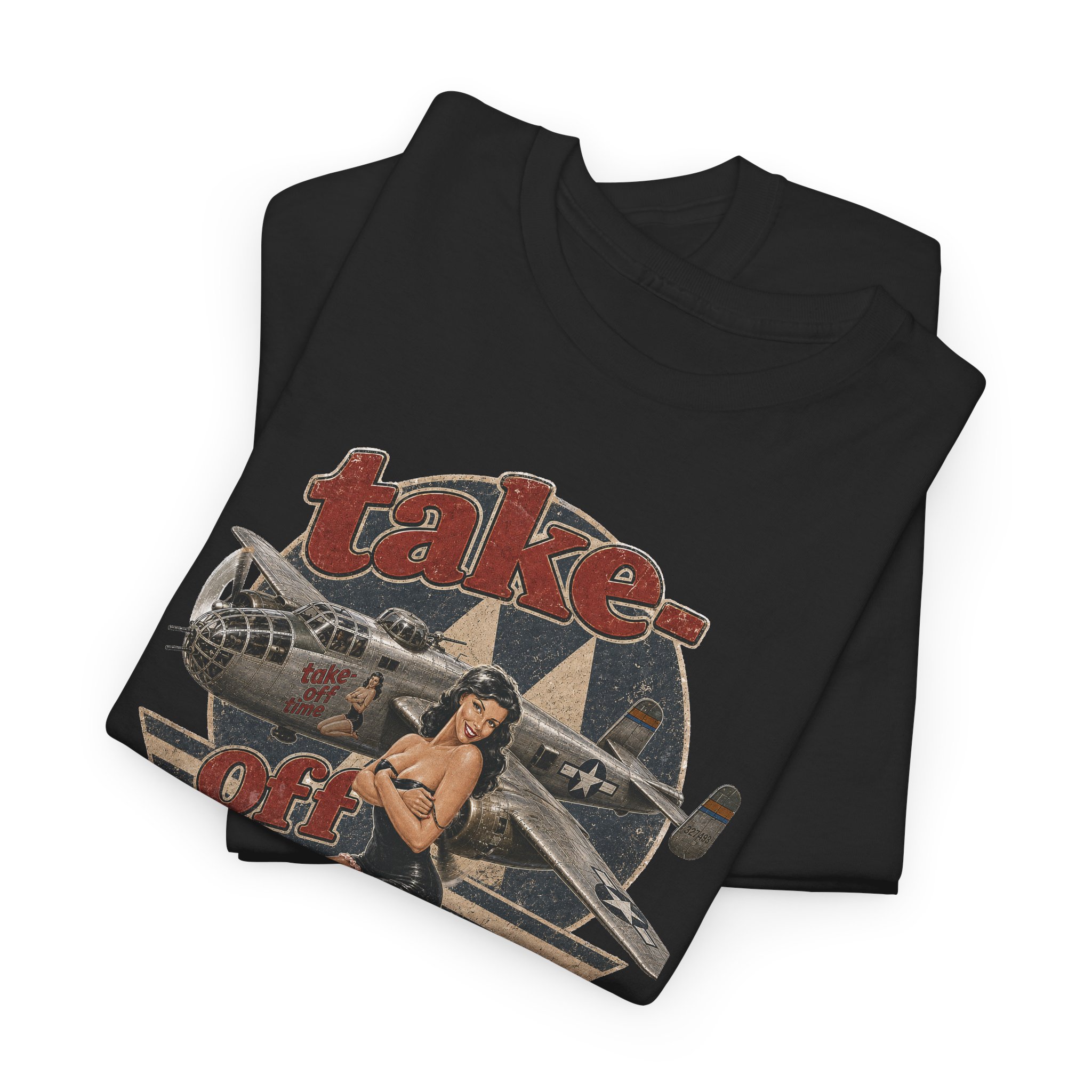 B-25 Take-Off-Time WWII Art History Military Aviation - view 21