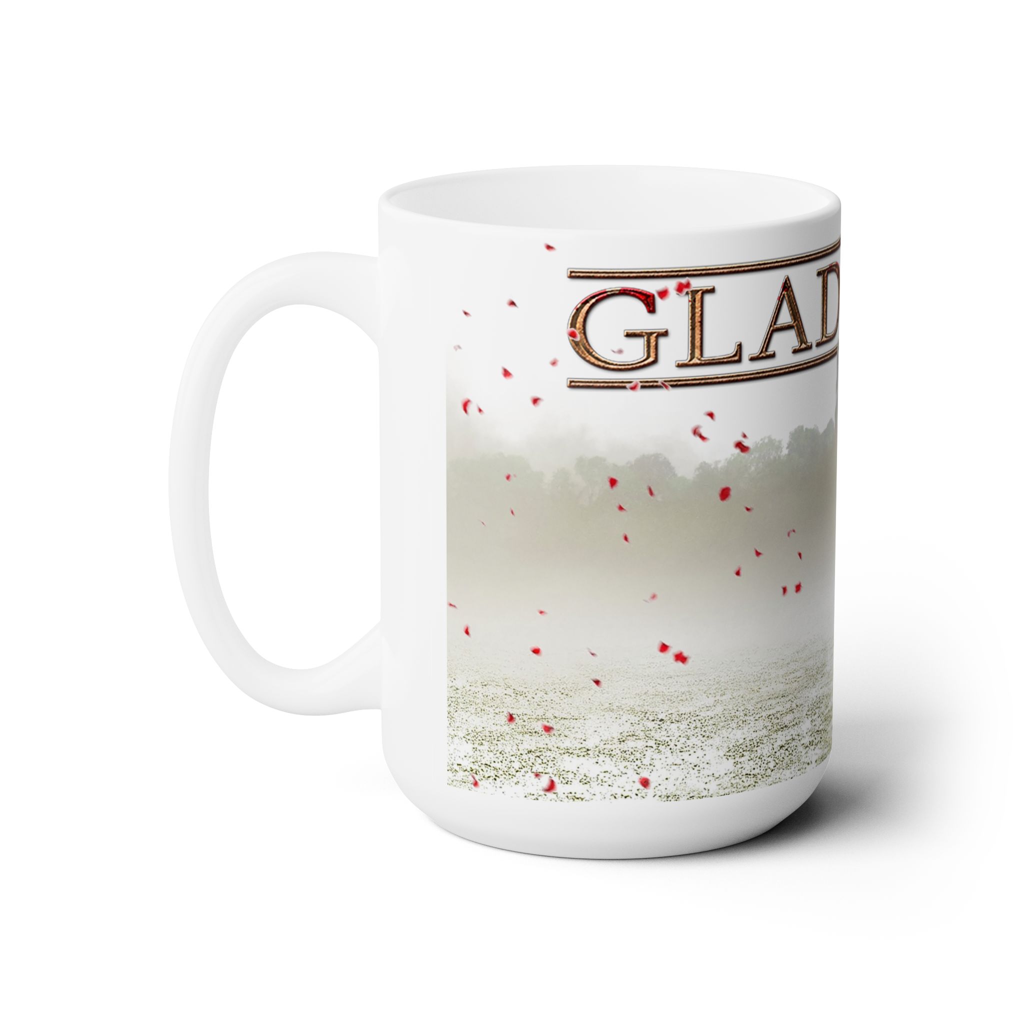 Gladiator 2000 Movie Fan Art White Coffee Mug 15oz - view 3