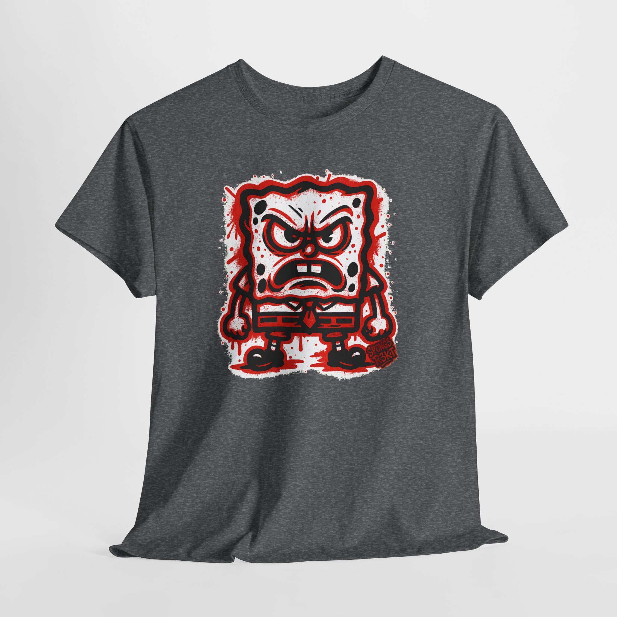 "Spong3 R3KT" Sponge Alter Ego Graffiti Character Tee | 7 Colors | Sizes S-5XL - Image 16