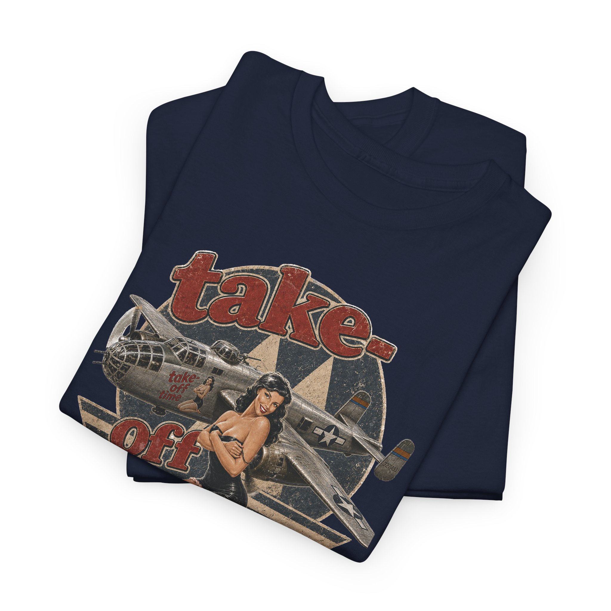 B-25 Take-Off-Time WWII Art History Military Aviation - view 3