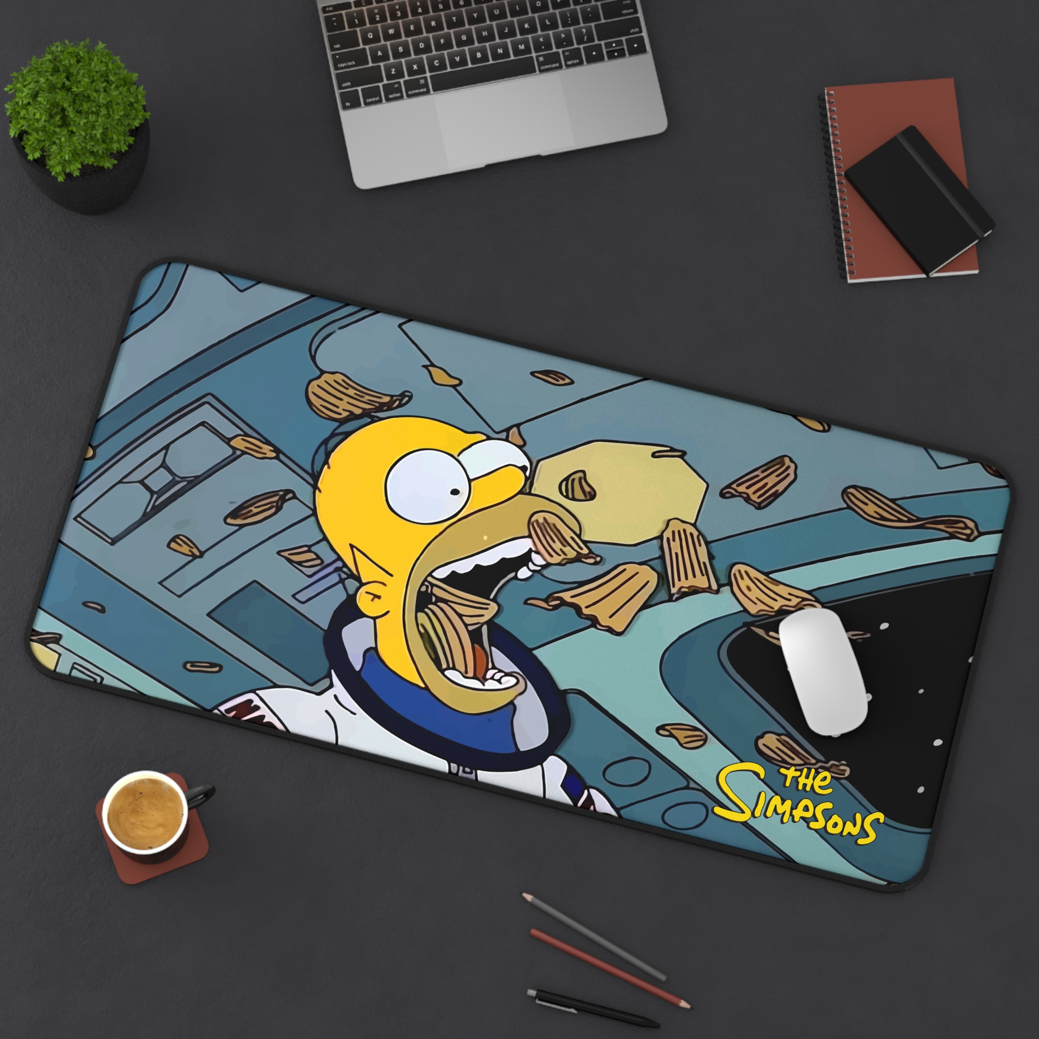The Simpsons “Deep Space Homer” – Custom Design – High Quality Desk Mat Pad