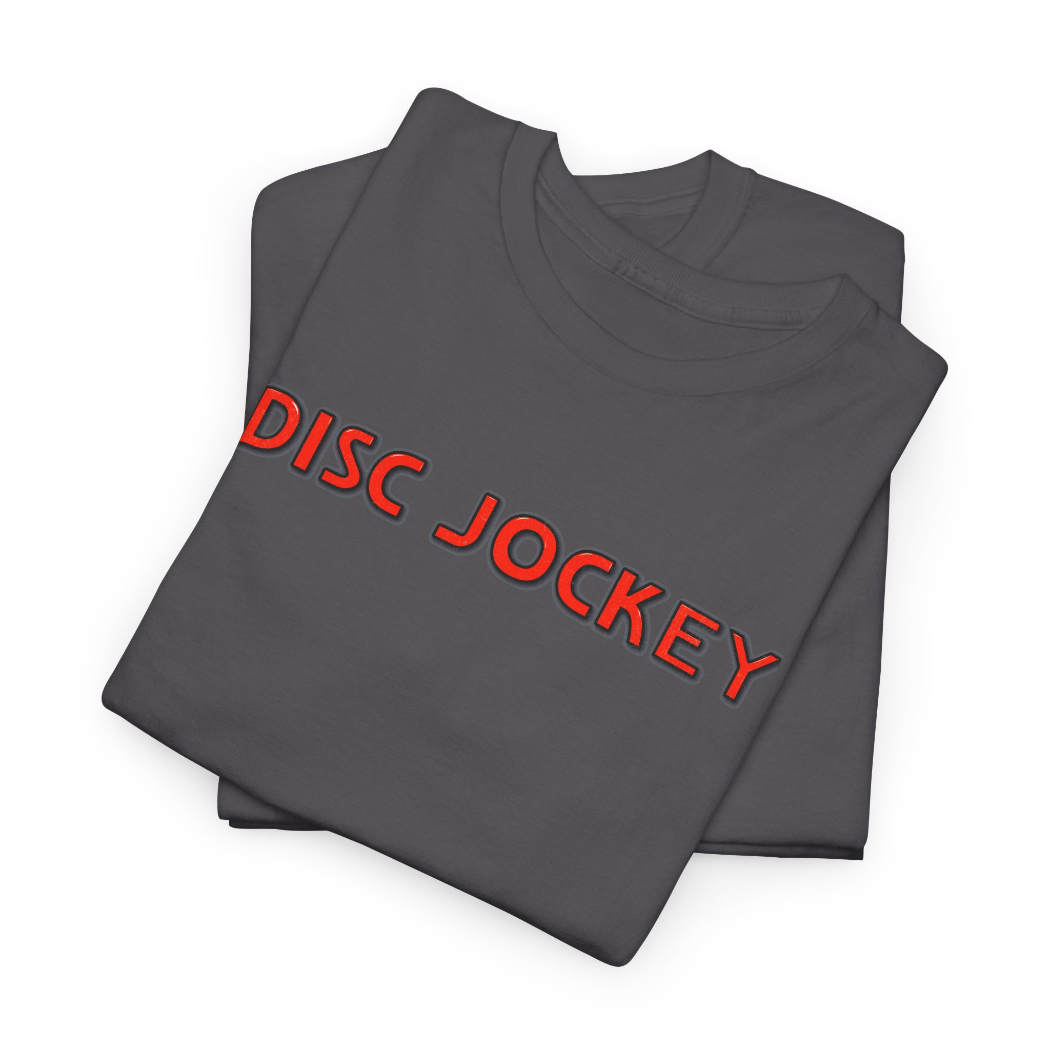 Disc Jockey Retro Music Lover Tee, 80s 90s Unisex Heavy Cotton T-shirt 8 Colors - Image 8