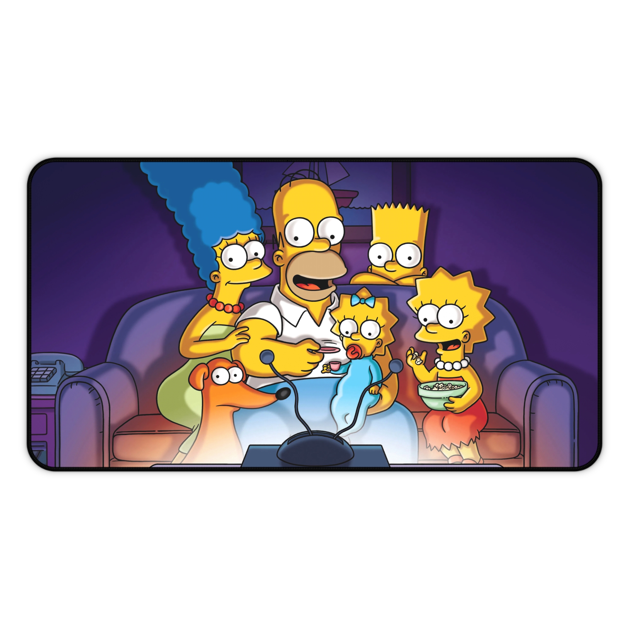 Simpsons Lover - Family Watching TV - view 8