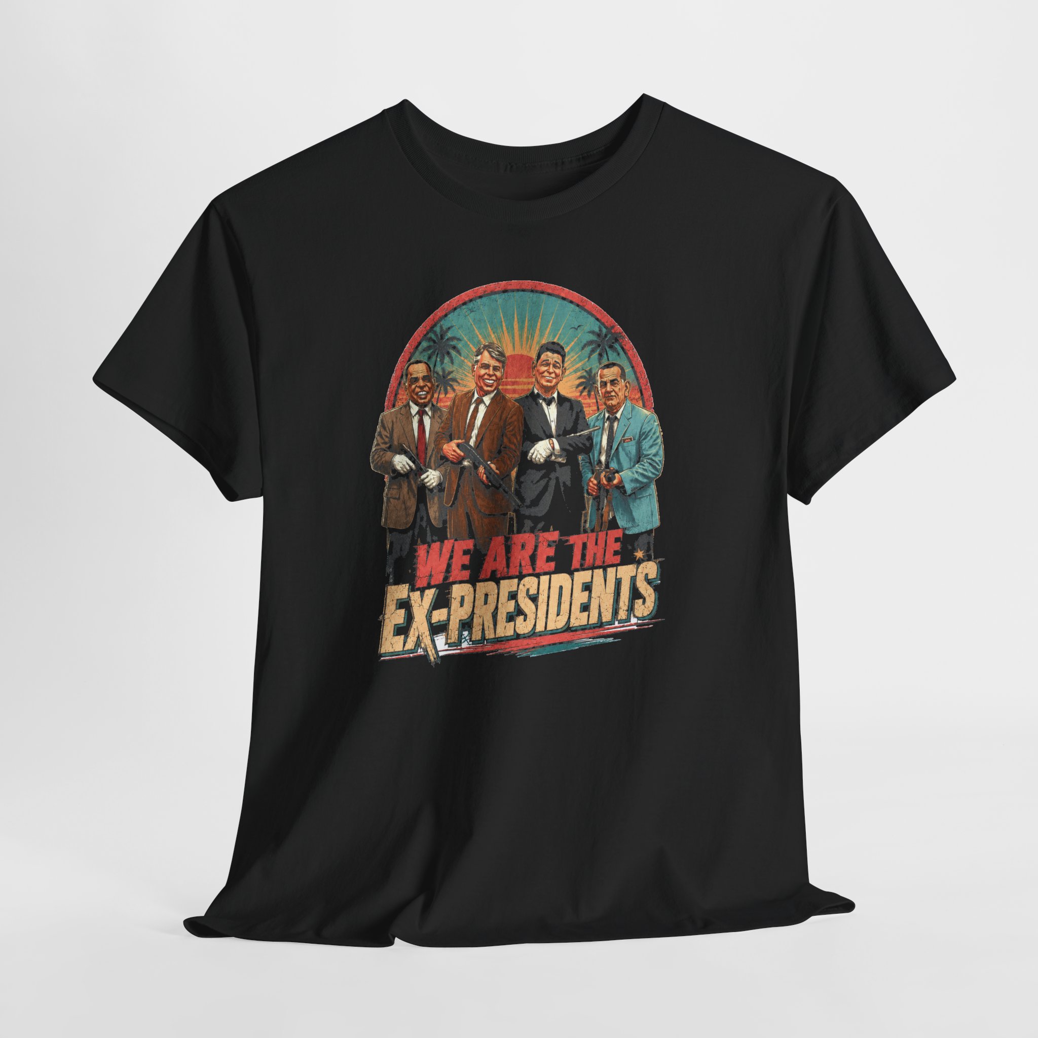 Ex-Presidents Point Break Inspired Retro Surf Movie Cinema Fan T-Shirt S-5XL - Image 2