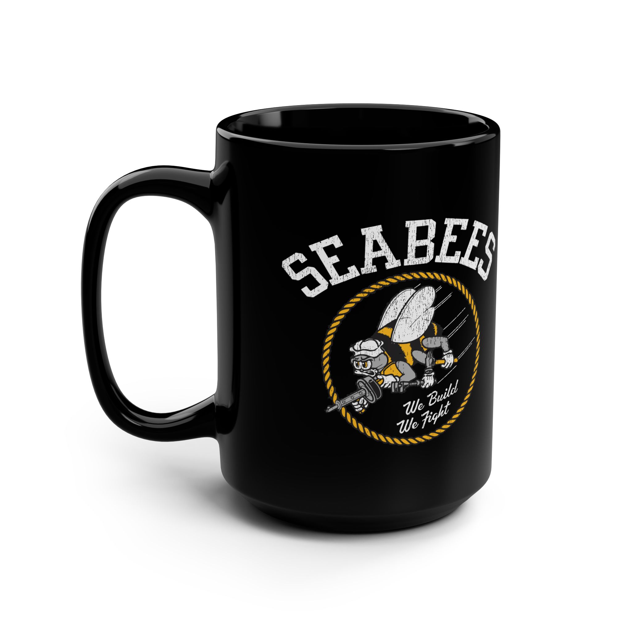 Seabee’s US Navy History Buff Mug 15oz - view 5