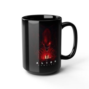 Alien Romulus – Movie Fan Art – Custom Design – Coffee Mug (11oz, 15oz)