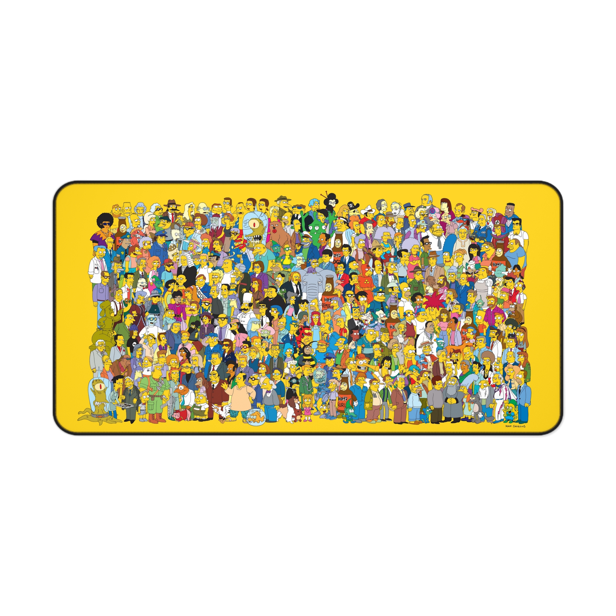 The Simpsons All Characters Desk Mat Mouse Pad - view 2