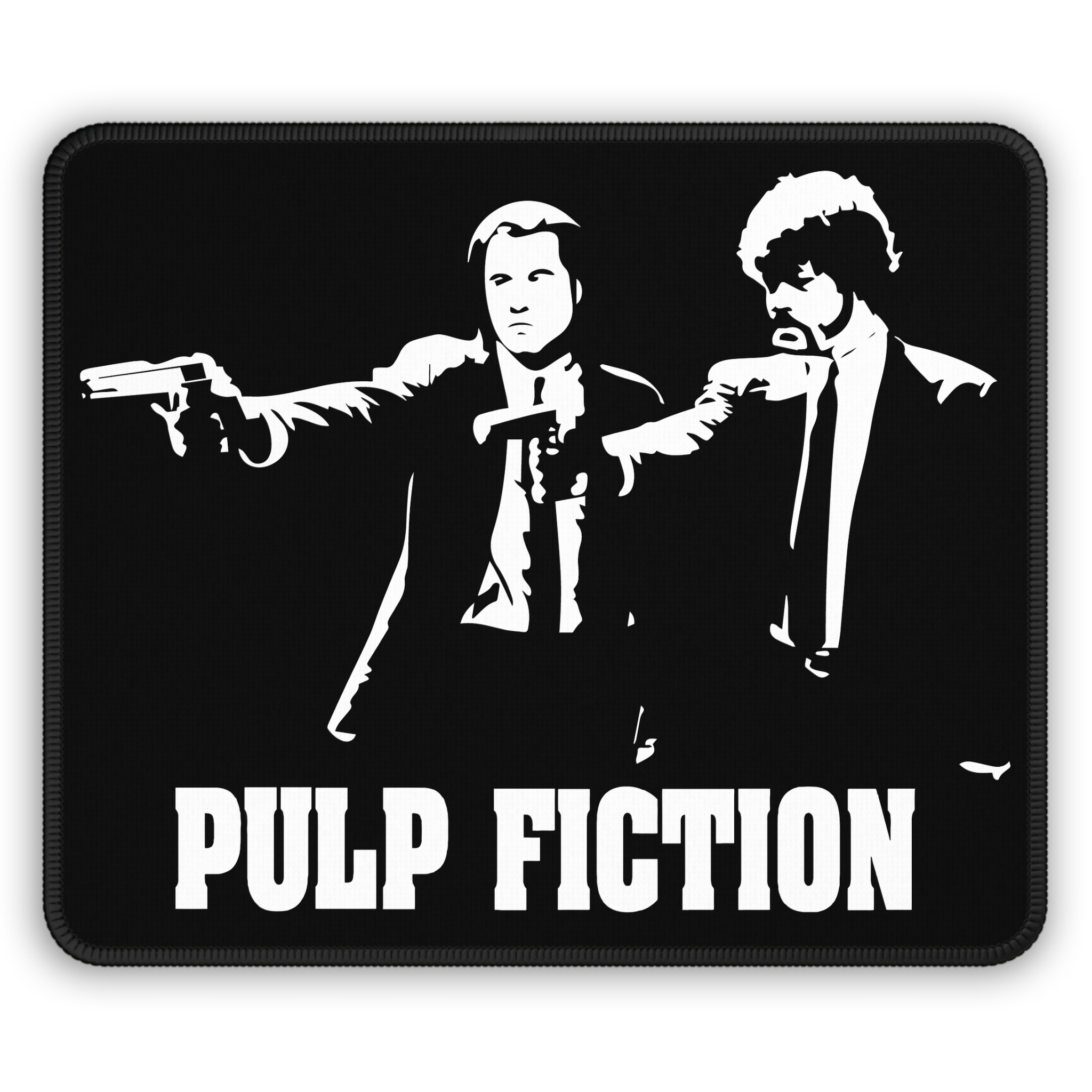 Pulp Fiction – Movie Fan Art – Custom Design Premium Mouse Pad 9×7″