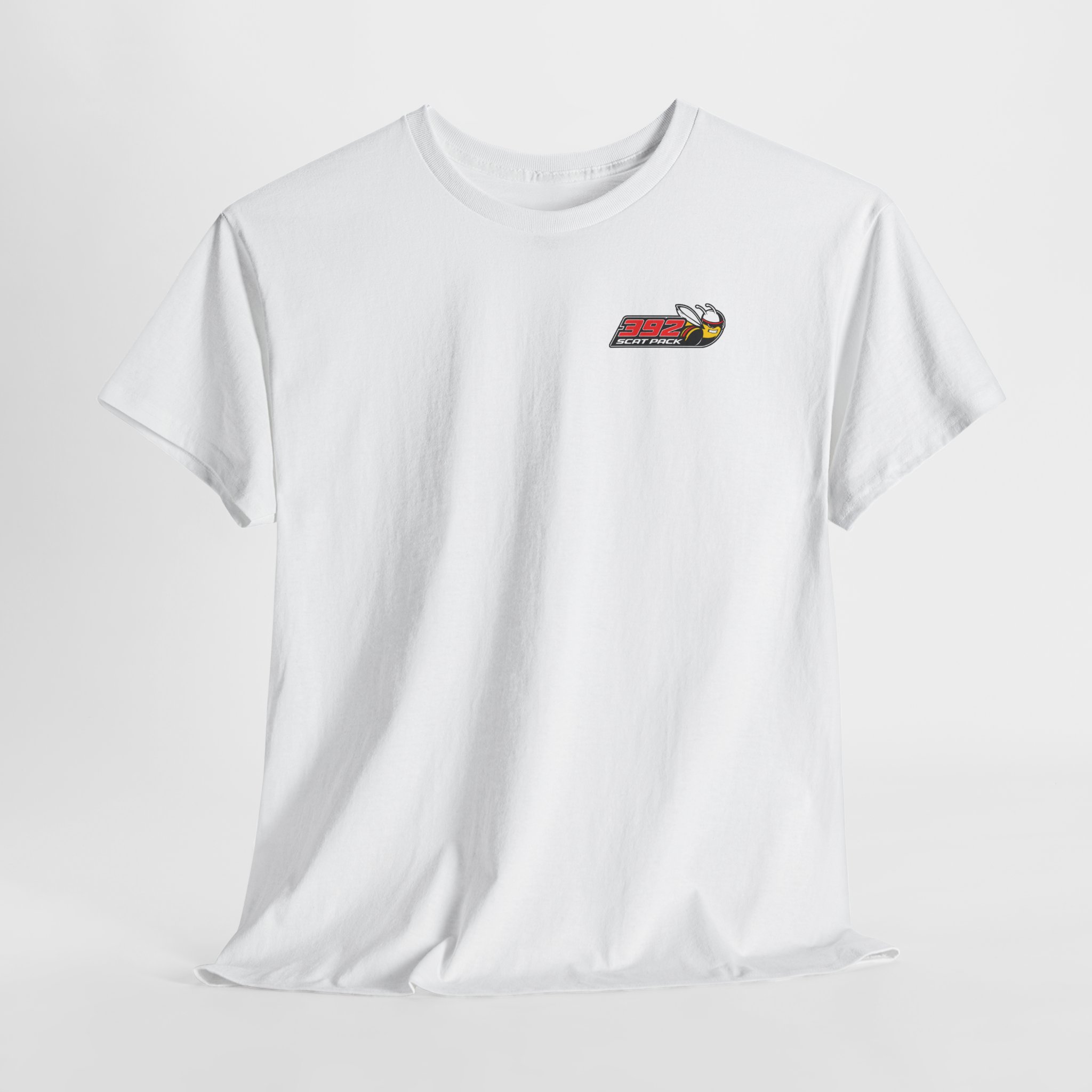 392 Scat Pack IndiGO Blue Muscle Car T-Shirt | Street Drag Racing Show Tee - Image 9
