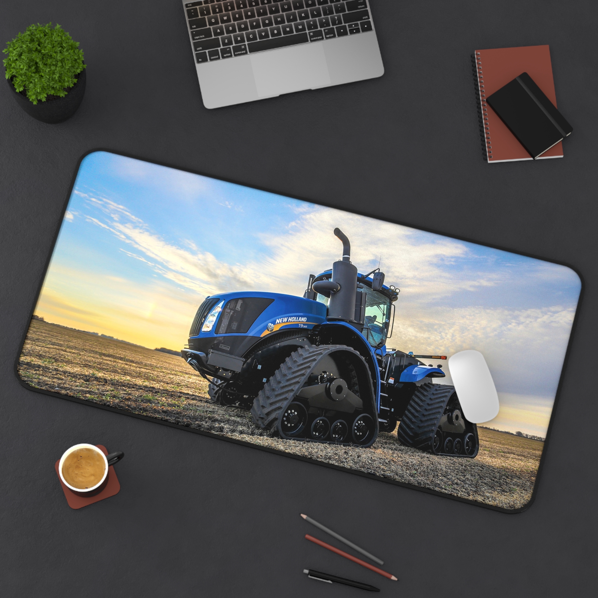 New Holland T9.565 SmartTrax Tractor Desk Mat - view 8