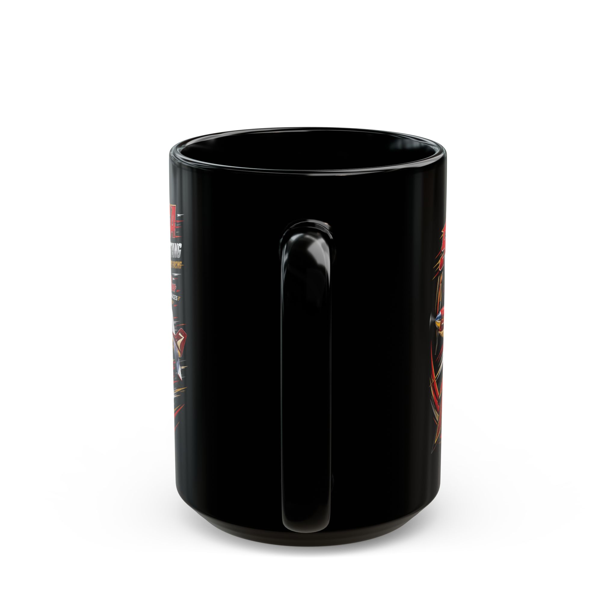 Strega P-51 Mustang Reno Air Races Coffee Mug 11oz 15oz - view 3