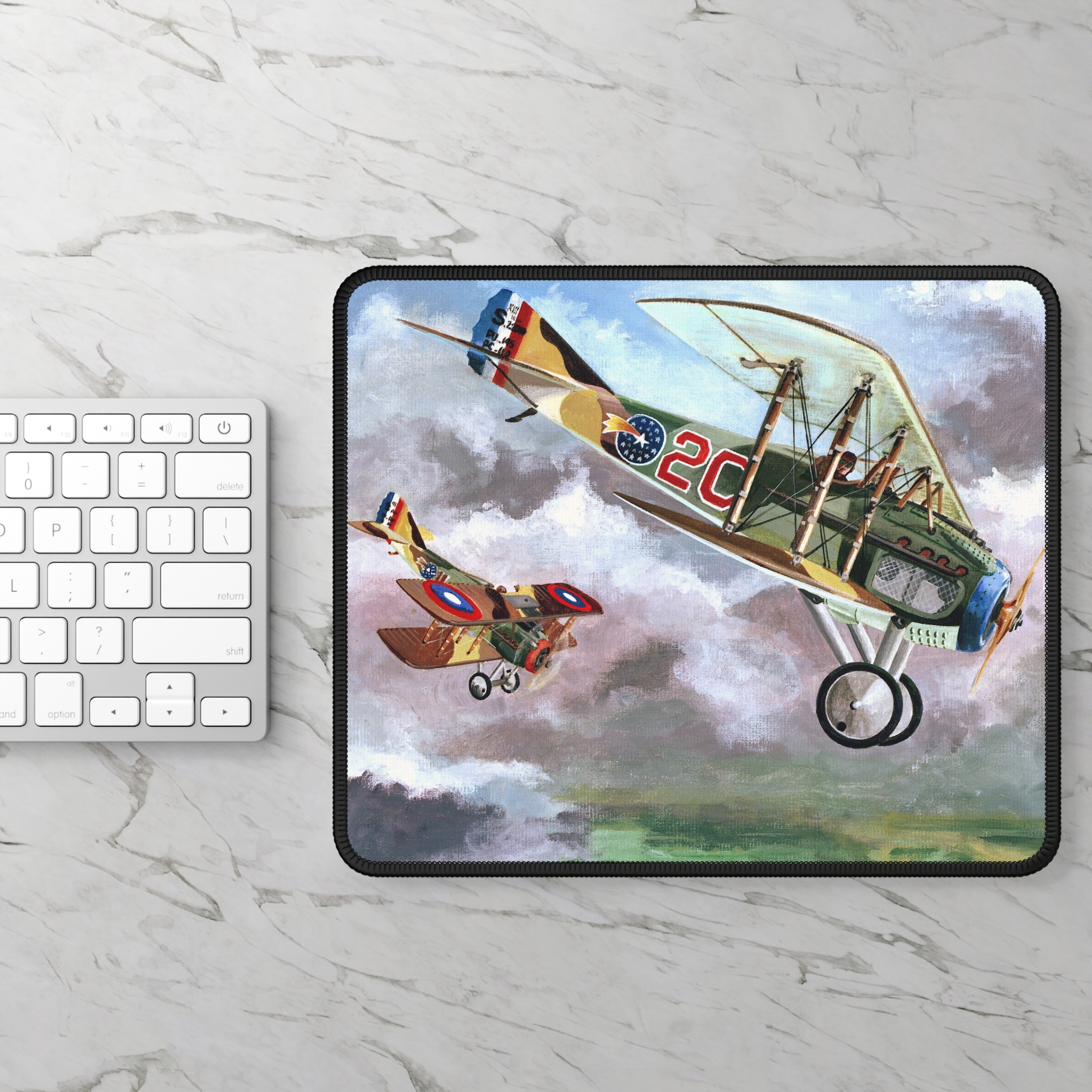 Spads of 22nd Aero Squadron Mouse Pad - view 2