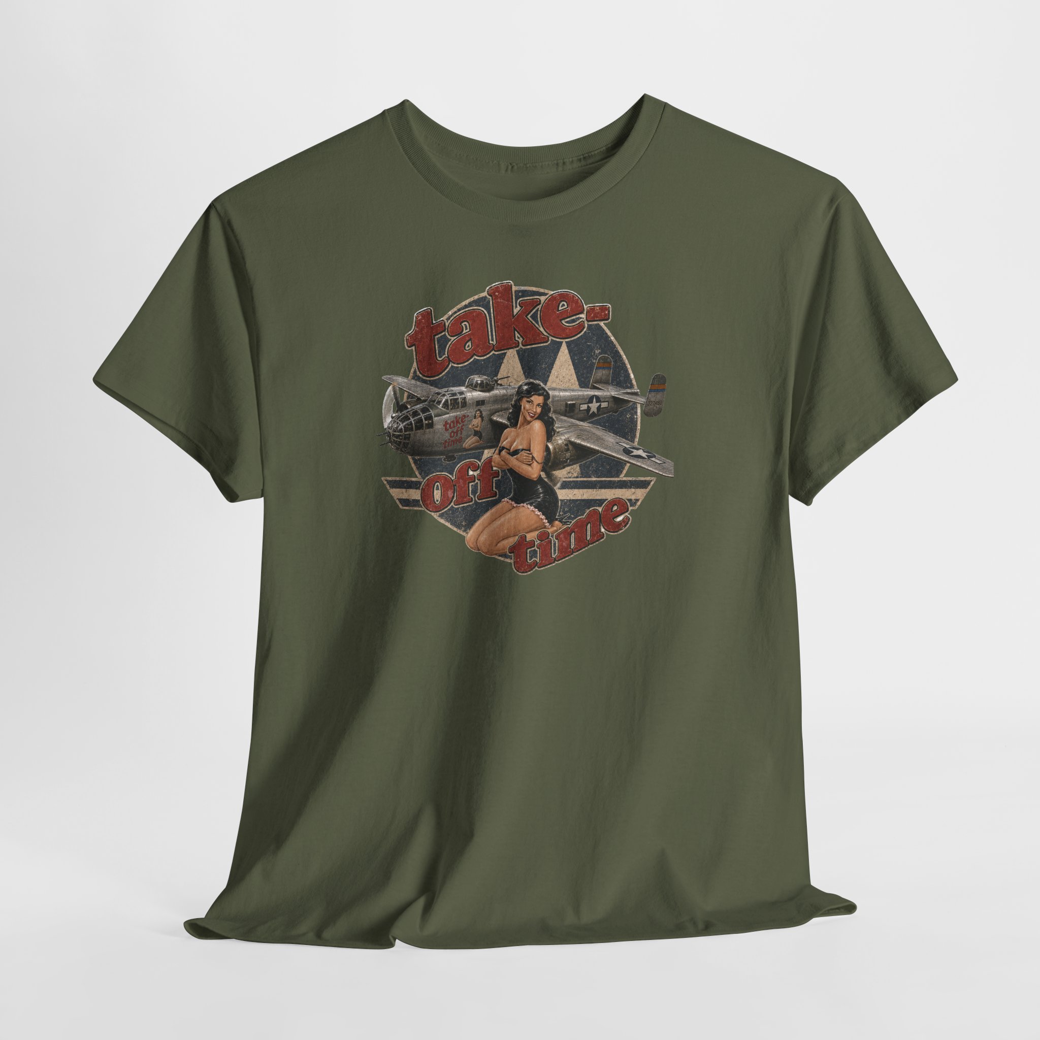 B-25 Take-Off-Time WWII Art History Military Aviation - view 29