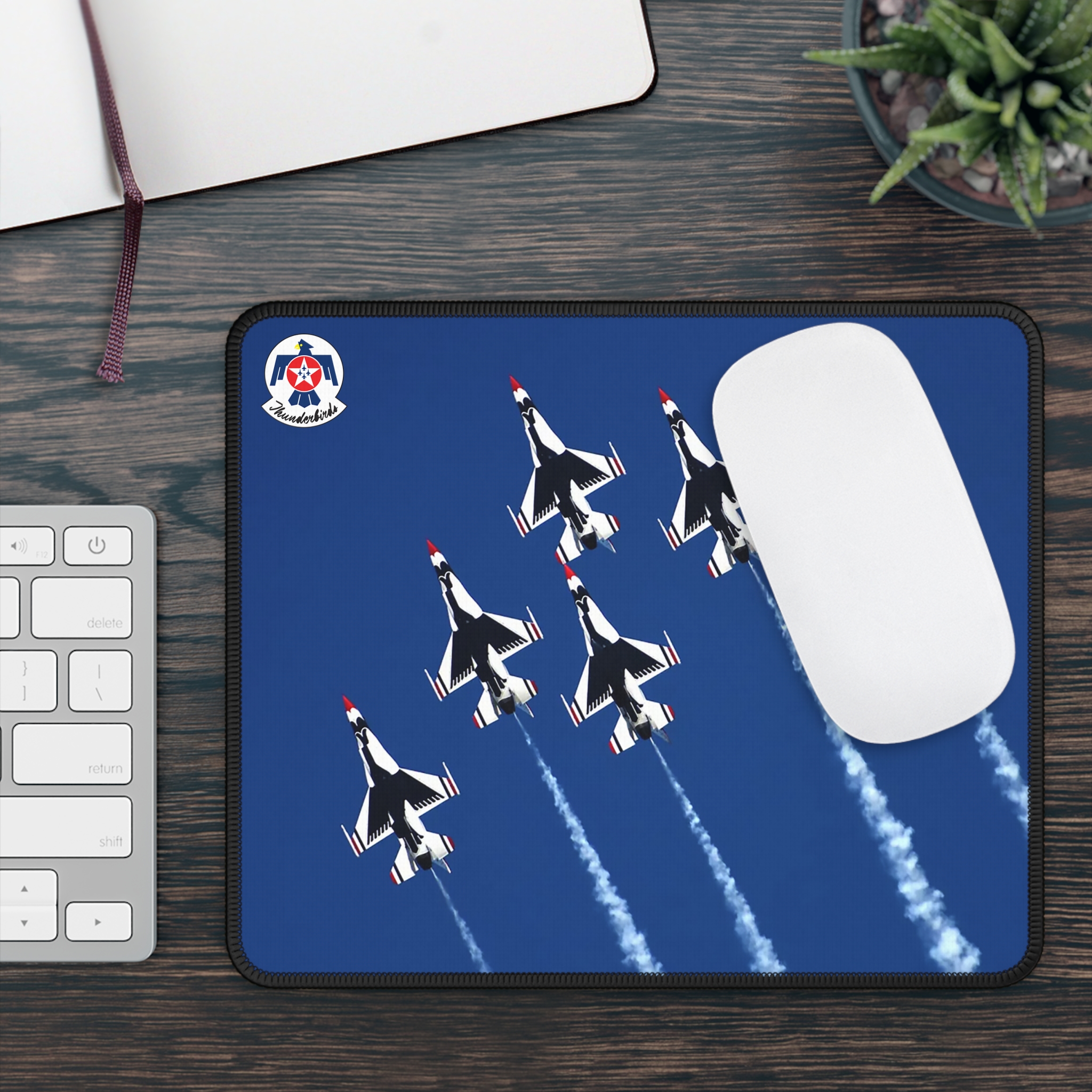 Thunderbirds USAF Air Force Mouse Pad 9×7 - view 3