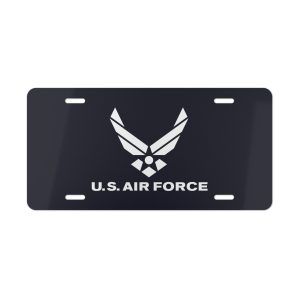 US Air Force Military Patriot Veteran – Vanity Plate Aluminum Pre-drilled Holes