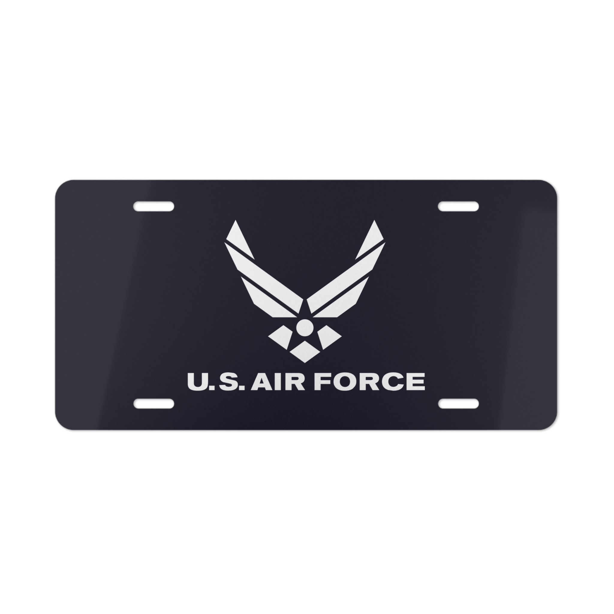 US Air Force Military Patriot Veteran – Vanity Plate Aluminum Pre-drilled Holes