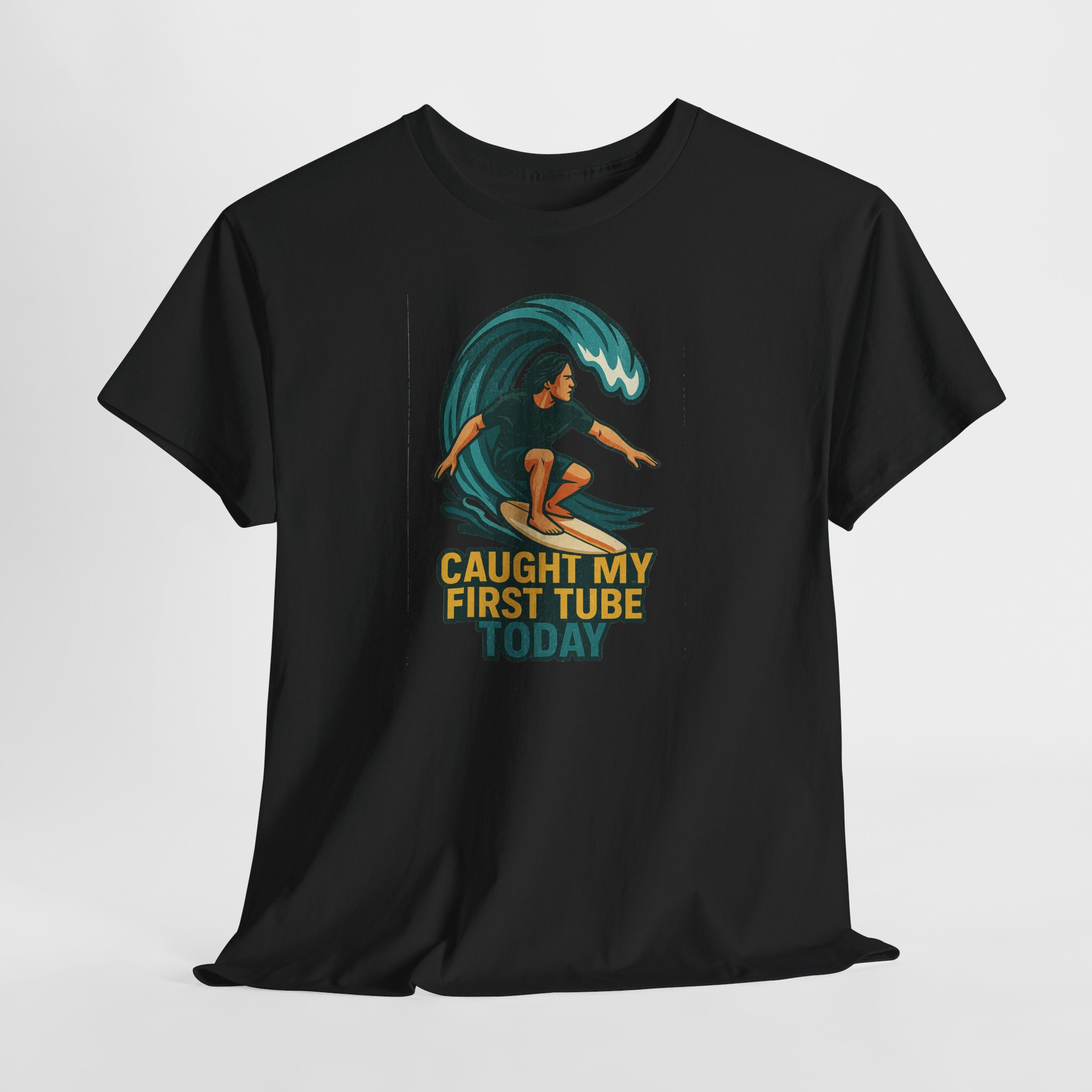 Johnny Utah - Caught My First Tube - Point Break Movie Lover T-Shirt DTF S-5XL - Image 7