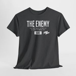 Starship Troopers Retro Military Quote – Premium Heavy Cotton T-Shirt – 9 Colors