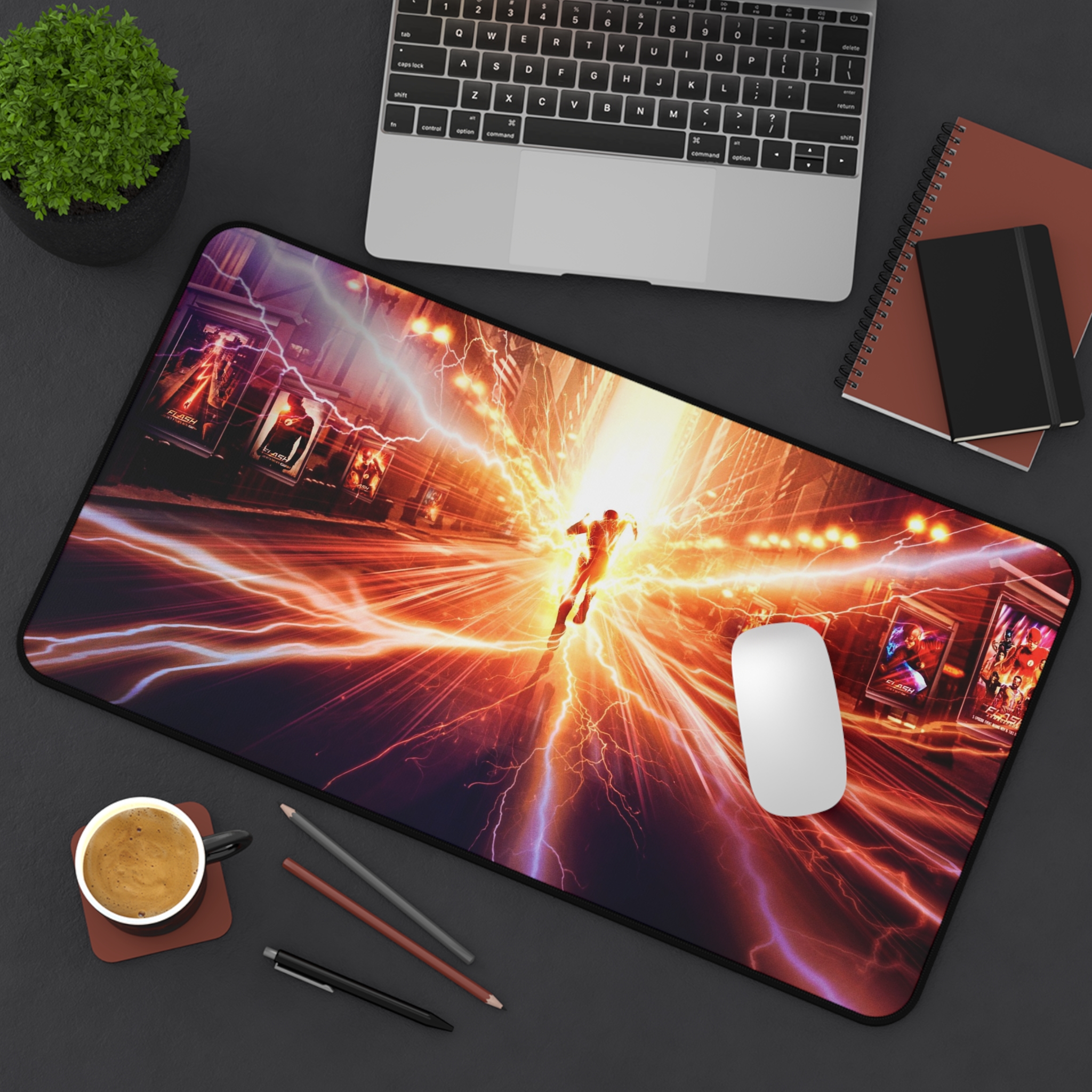 The Flash Barry Allen - Desk Mat Gaming Mouse Pad - view 9