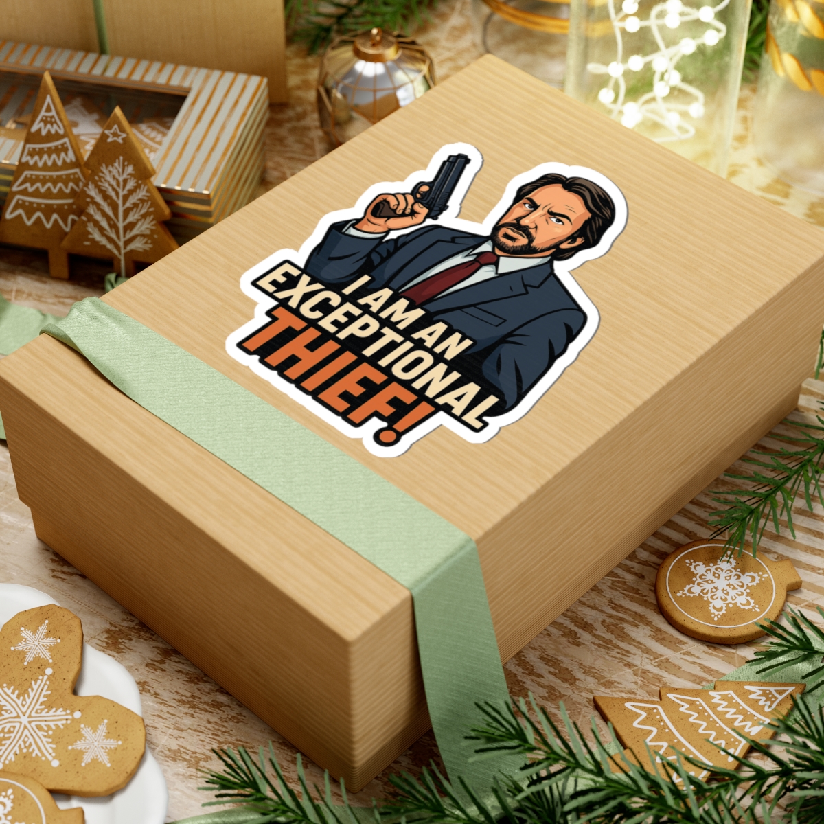 Hans Gruber Vinyl Sticker - view 9