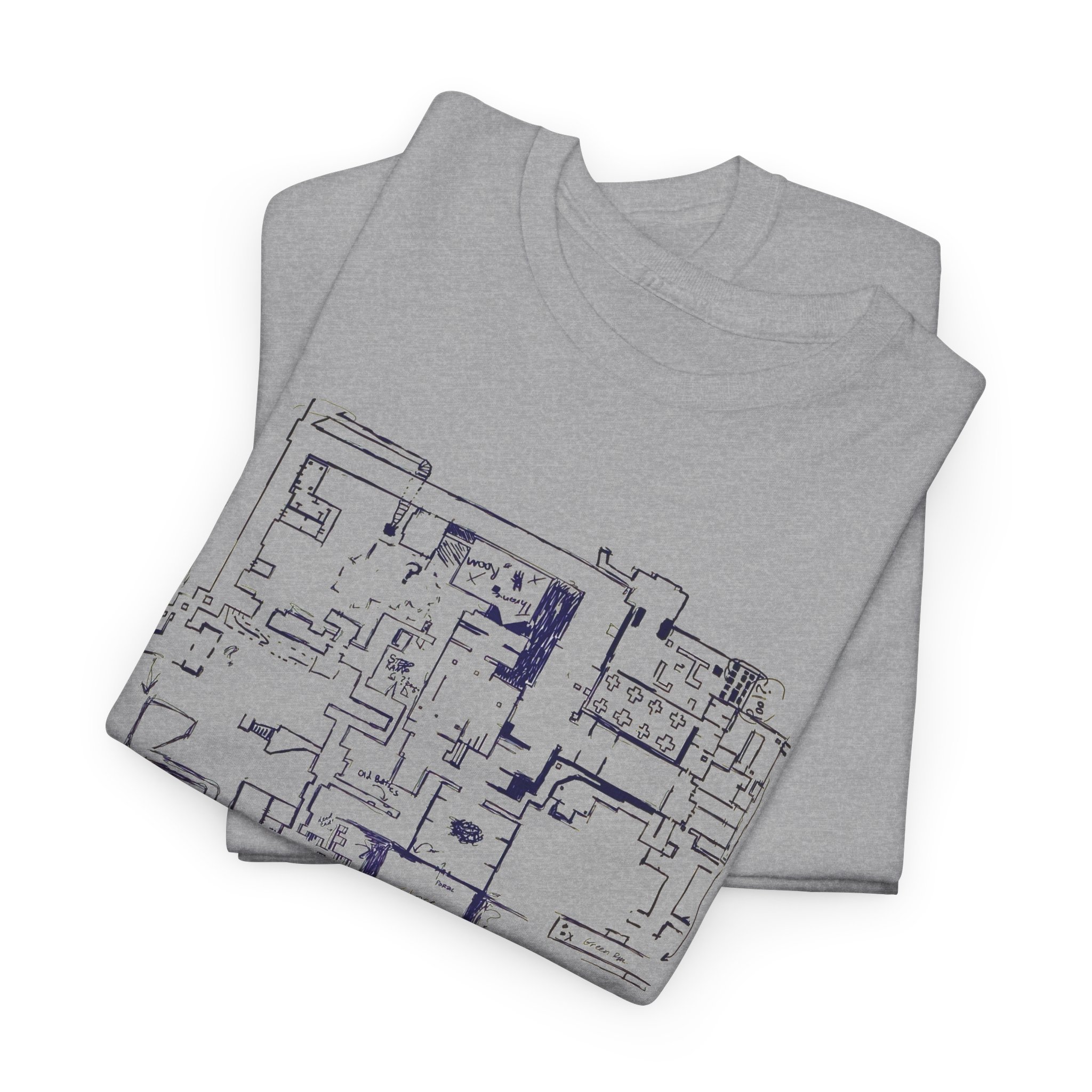 Backrooms Sketch Map - view 16