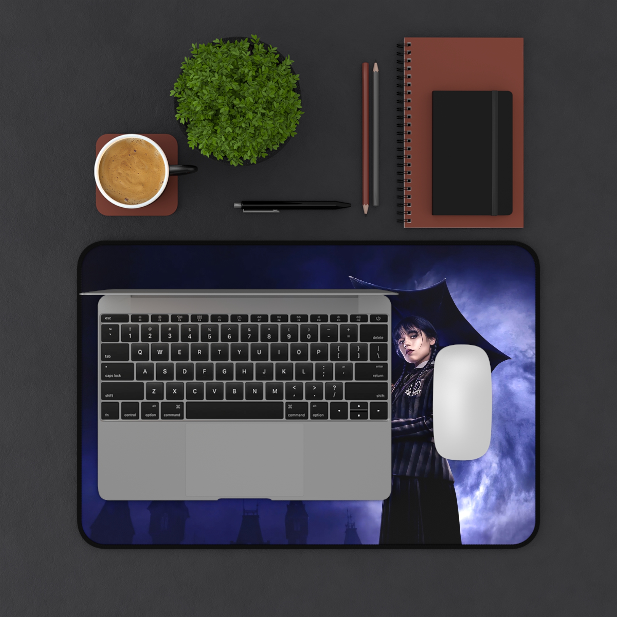 Wednesday Addams Jenna Ortega Desk Mat - Gaming Mouse Pad - view 13