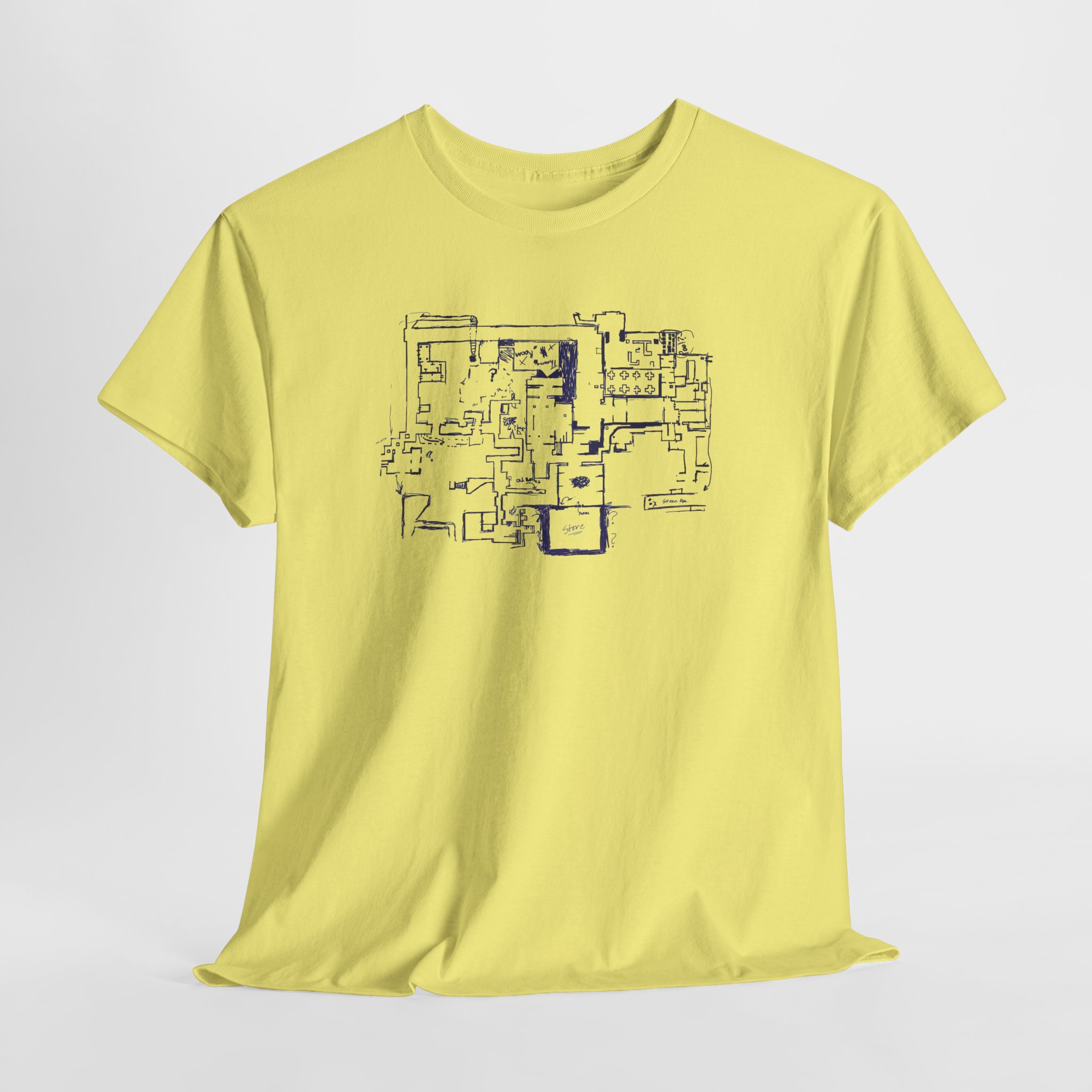 Backrooms Sketch Map - view 3