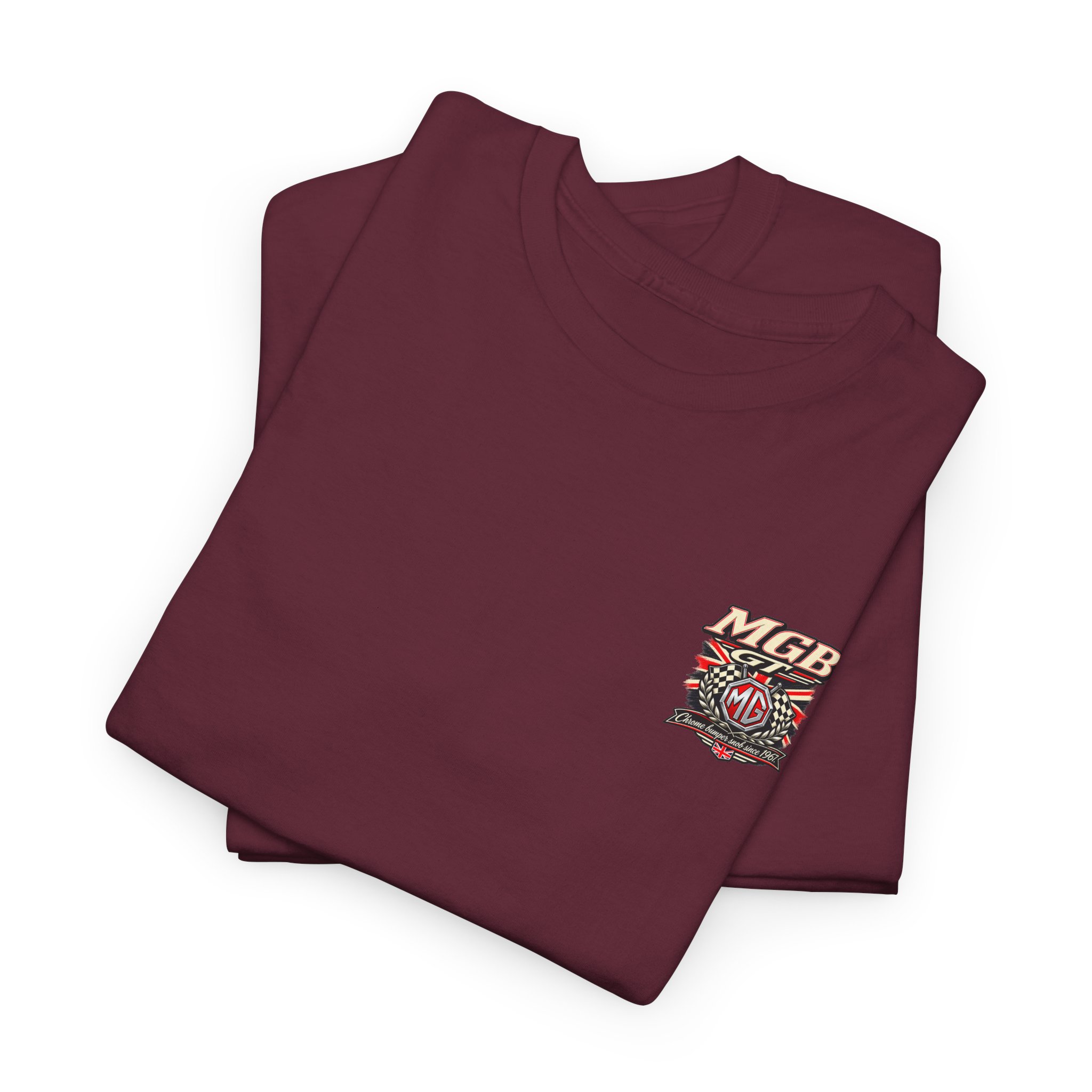 MGB GT Chrome Bumper Snob MG British Classic Sports Car Tee Gift S-5XL 11 Colors - Image 16