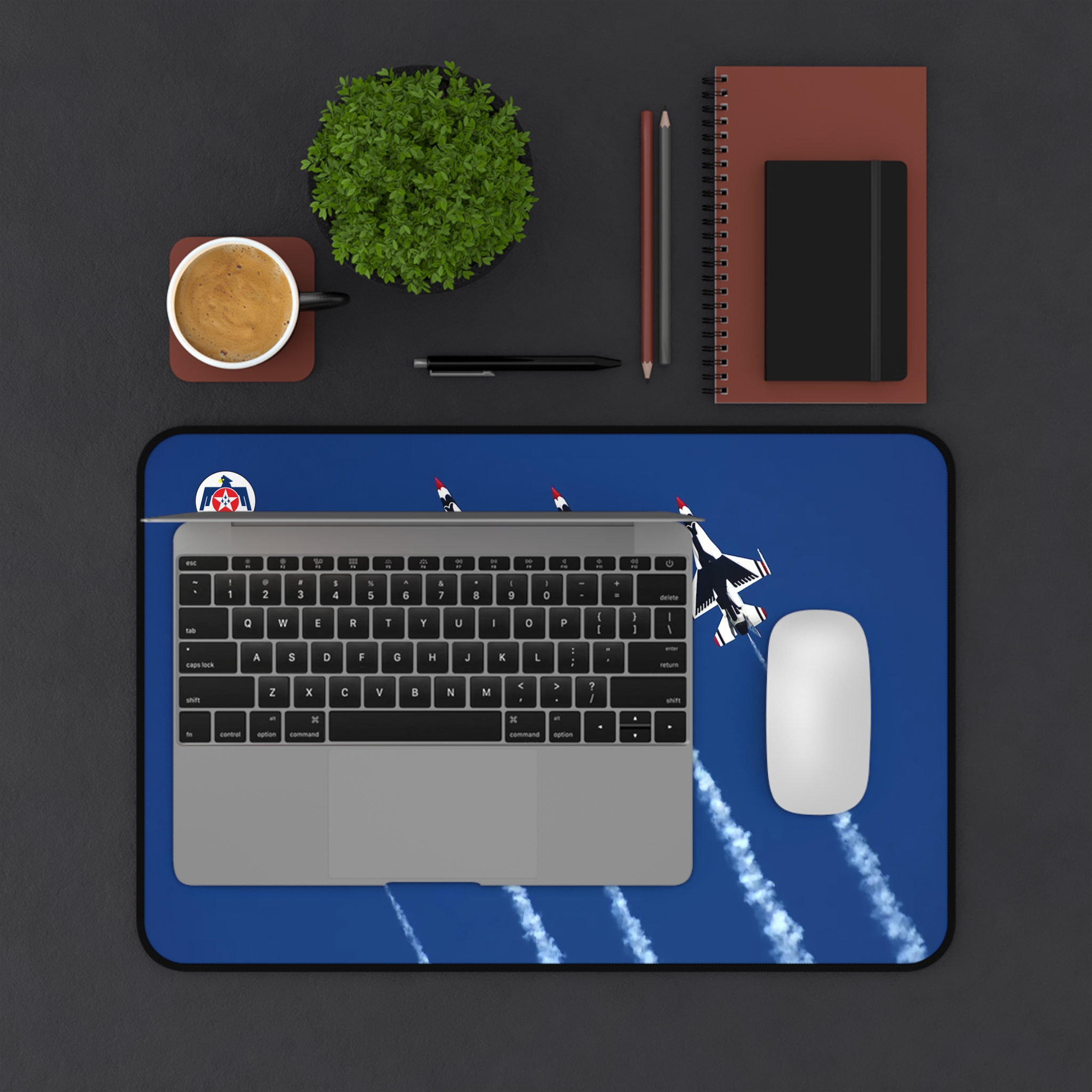 Thunderbirds USAF Premium Desk Mat Mouse Pad - view 8