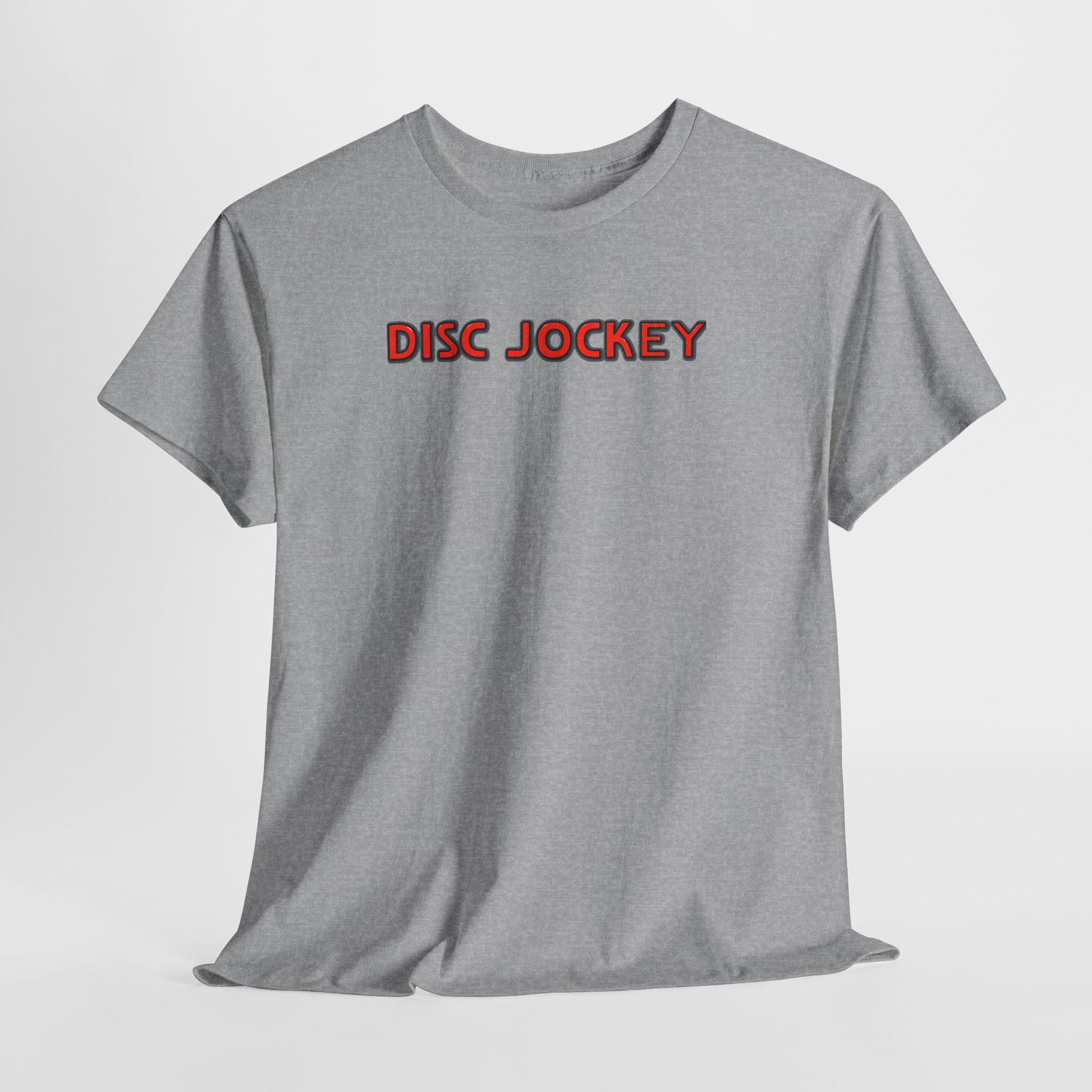 Disc Jockey Retro Music Lover Tee, 80s 90s Unisex Heavy Cotton T-shirt 8 Colors