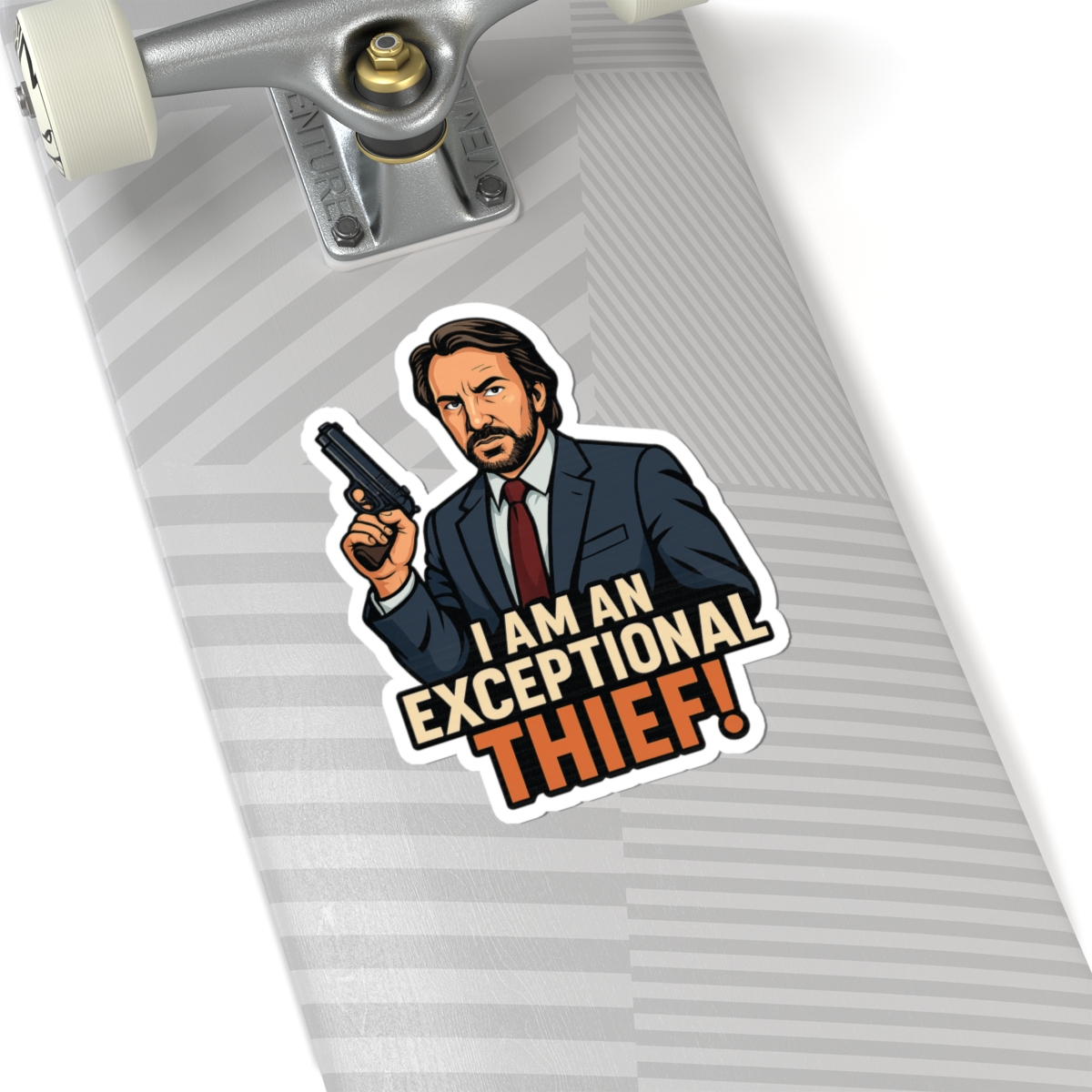 Hans Gruber Vinyl Sticker - view 8