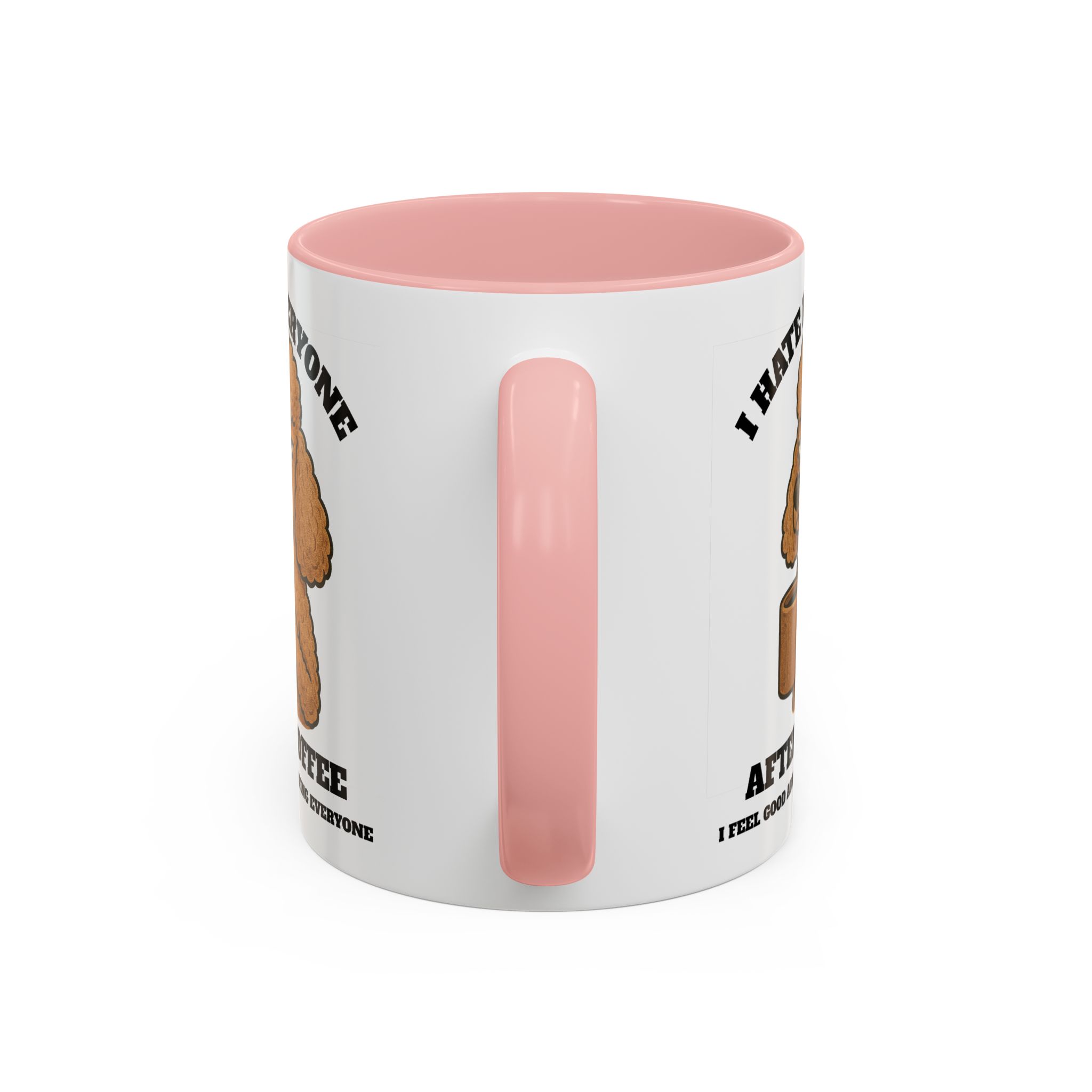 Poodle – Animal and Coffee Lovers Funny “I Hate Everyone” - view 19