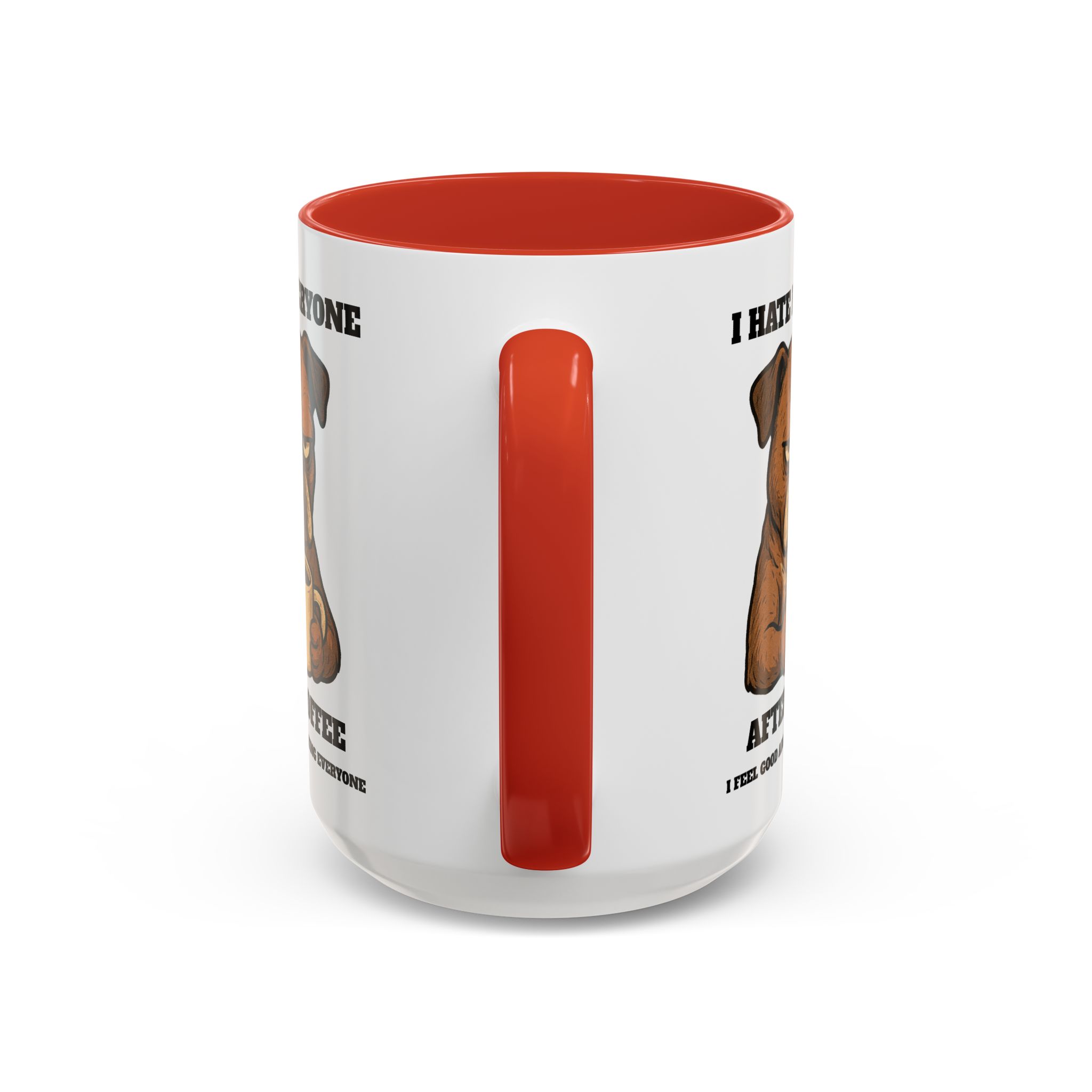 Grumpy Bull Dog – Animal and Coffee Lovers Funny “I Hate - view 39