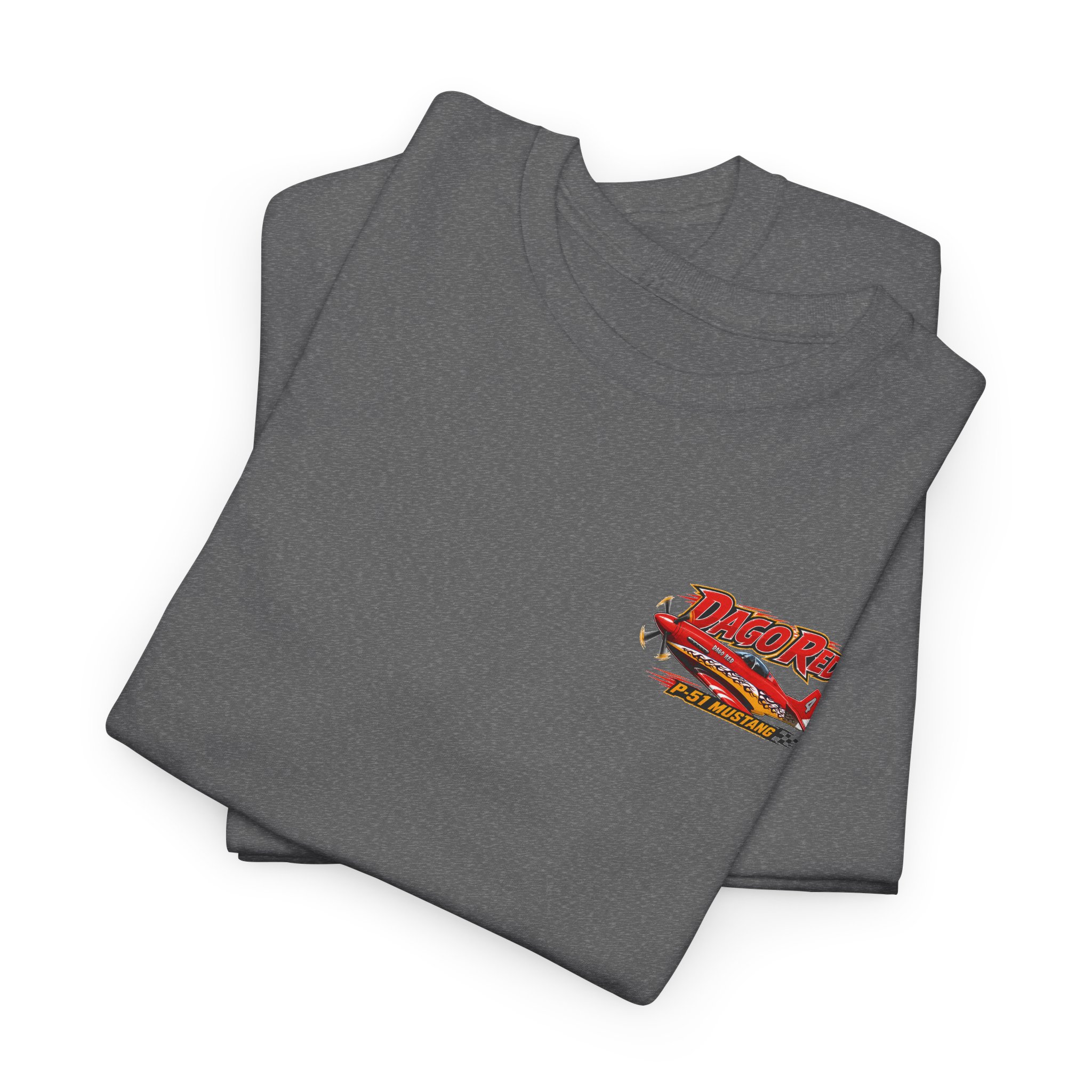 Dago Red P51 Mustang | Reno Air Racing Aviation Lover | T-Shirt Tee S-5XL - Image 13