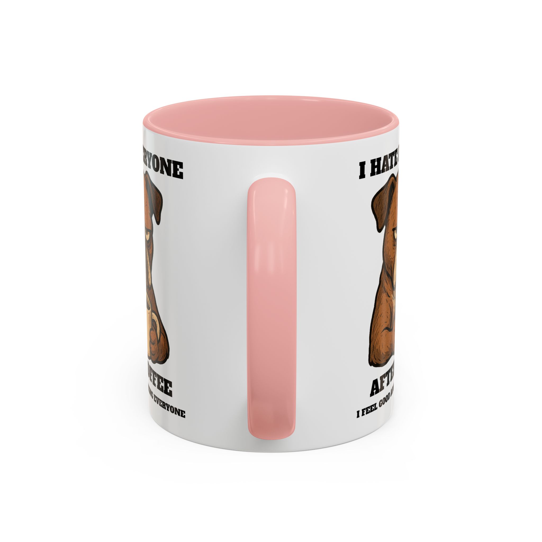 Grumpy Bull Dog – Animal and Coffee Lovers Funny “I Hate - view 19