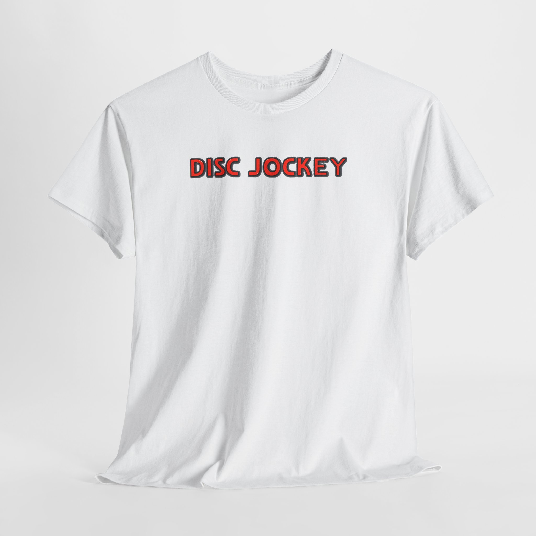 Disc Jockey Retro Music Lover Tee, 80s 90s Unisex Heavy Cotton T-shirt 8 Colors - Image 13