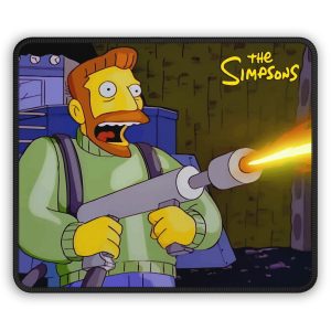Simpsons – You Only Live Twice Hank Scorpio – Custom Design – Premium Mouse Pad